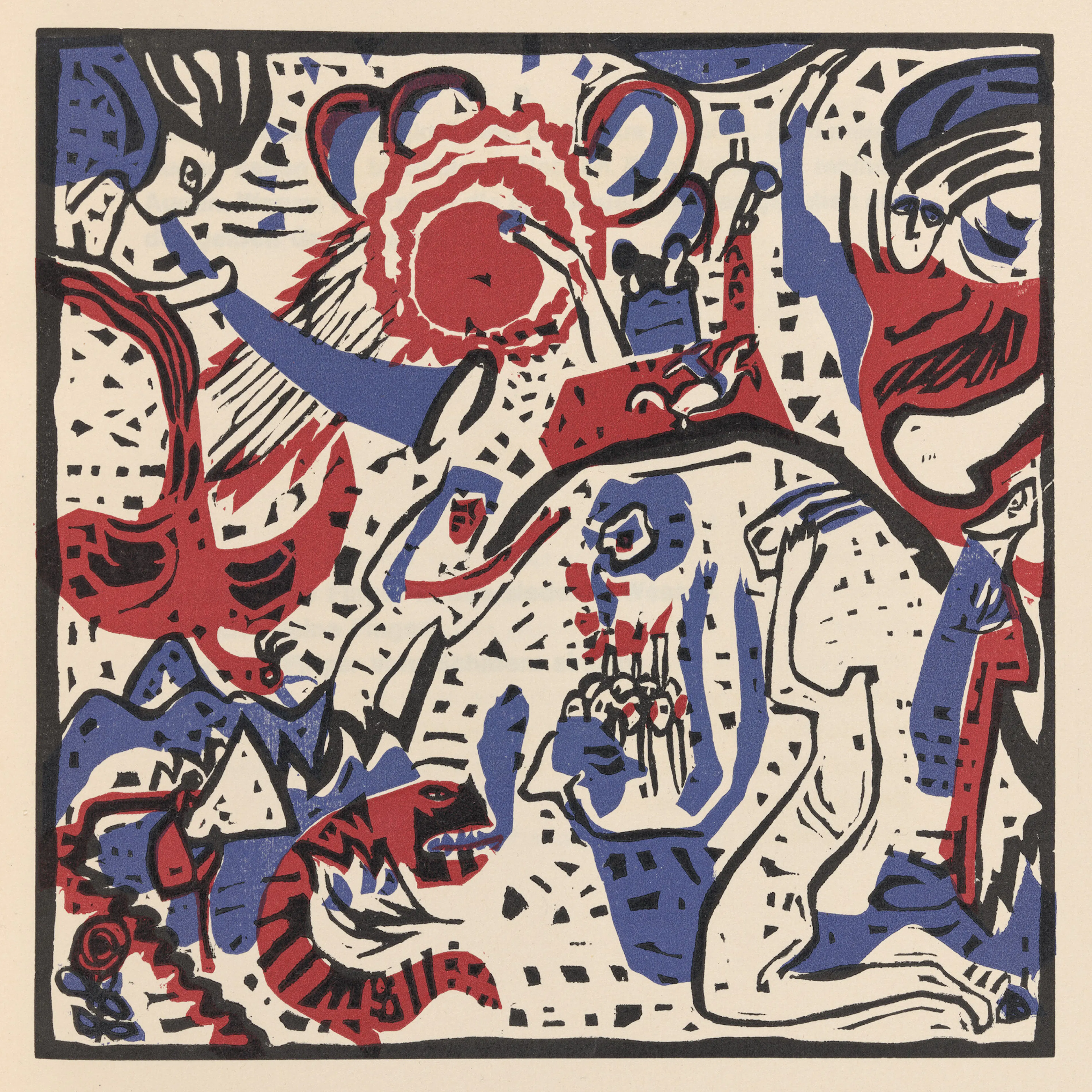 Wassily Kandinsky - Klänge Pl.11 Poster 0