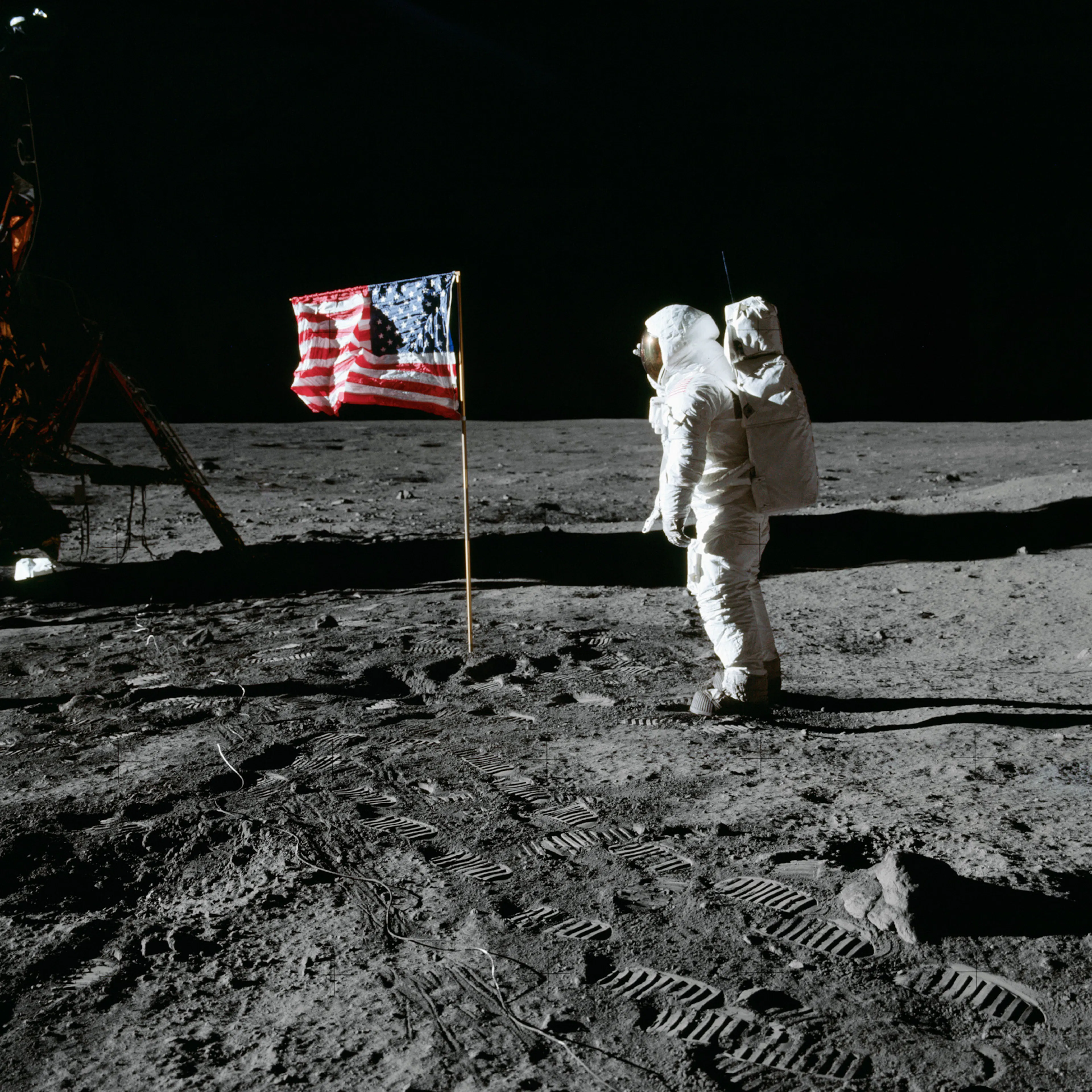 Apollo 11 Mondlandung Poster 0