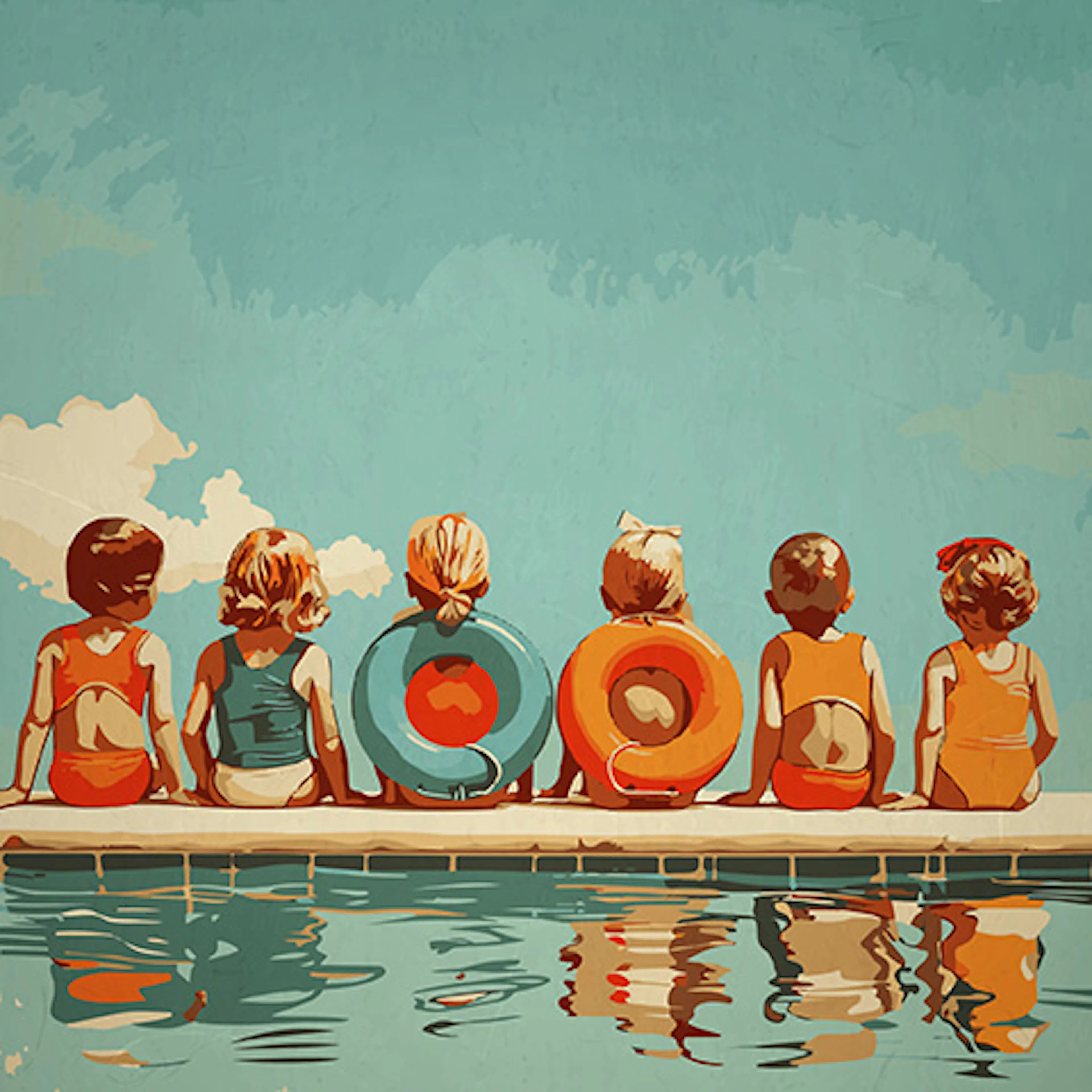 Layla Oz - Piscina Infantil Póster 0