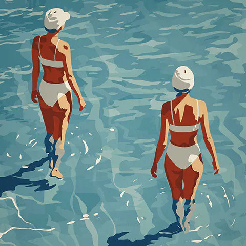 Layla Oz - Sisters Beach Swim Póster 0