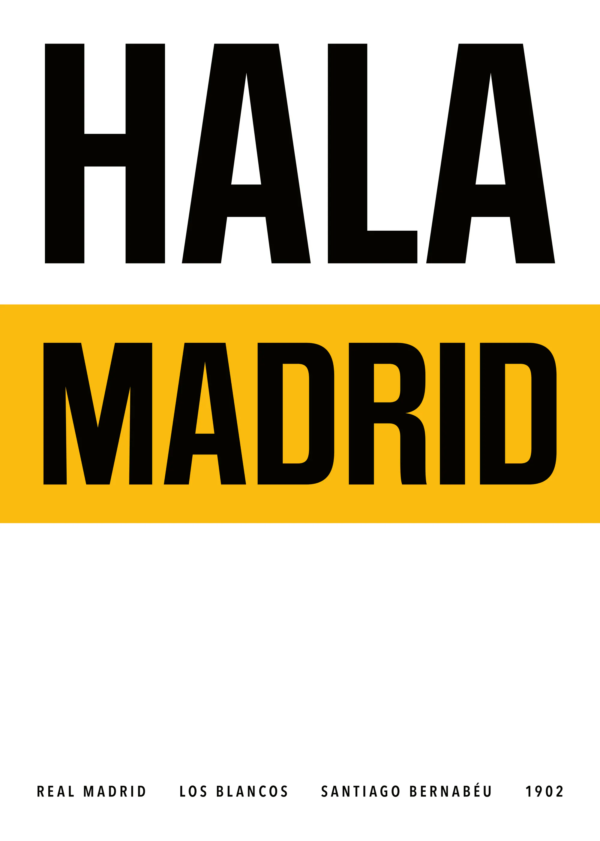 هالا مدريد ملصق 0