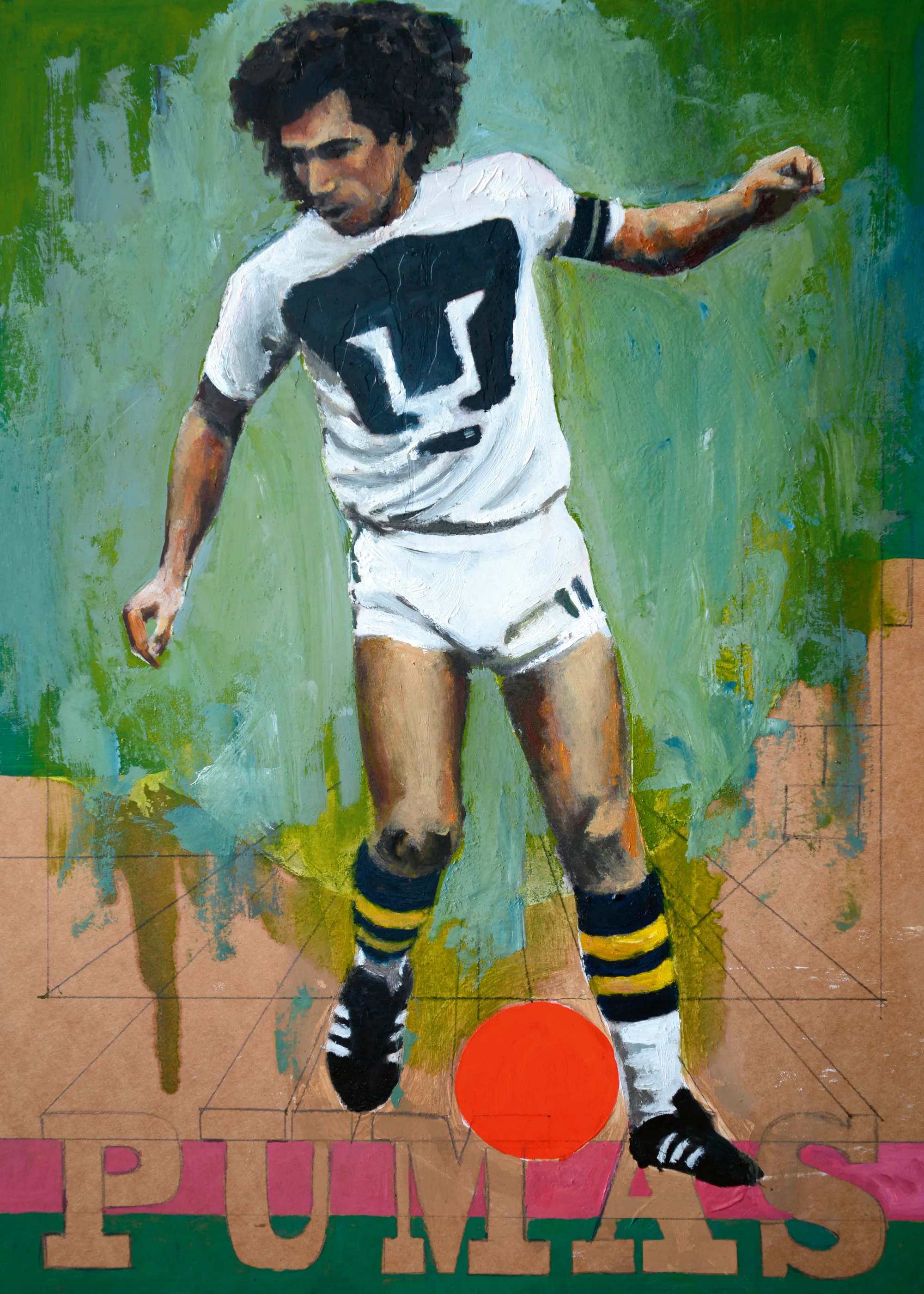 David Diehl - Dynamic Soccer Player No 1 Poster 0