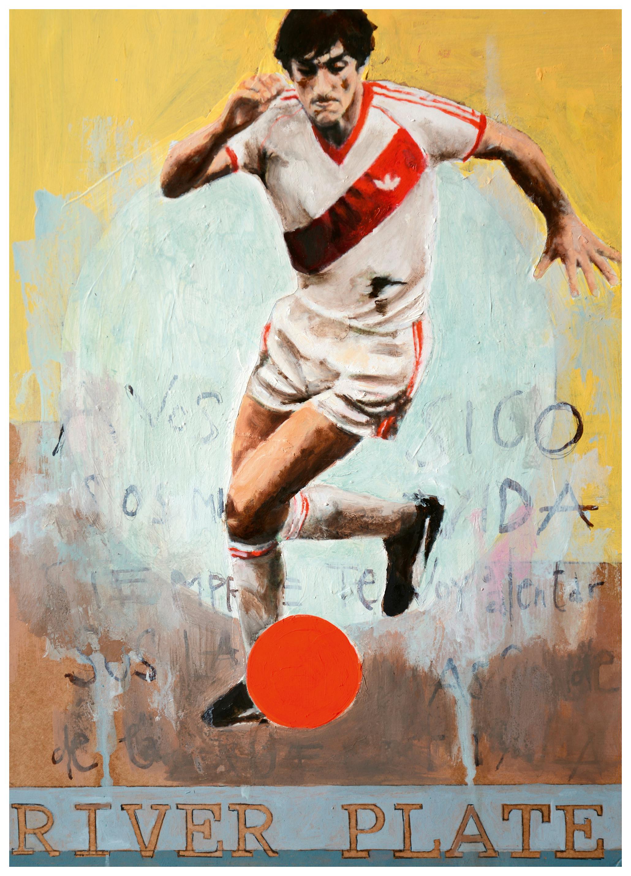 David Diehl - Dynamic Soccer Player No 2 Plakat (70x100 cm) - Poster Store