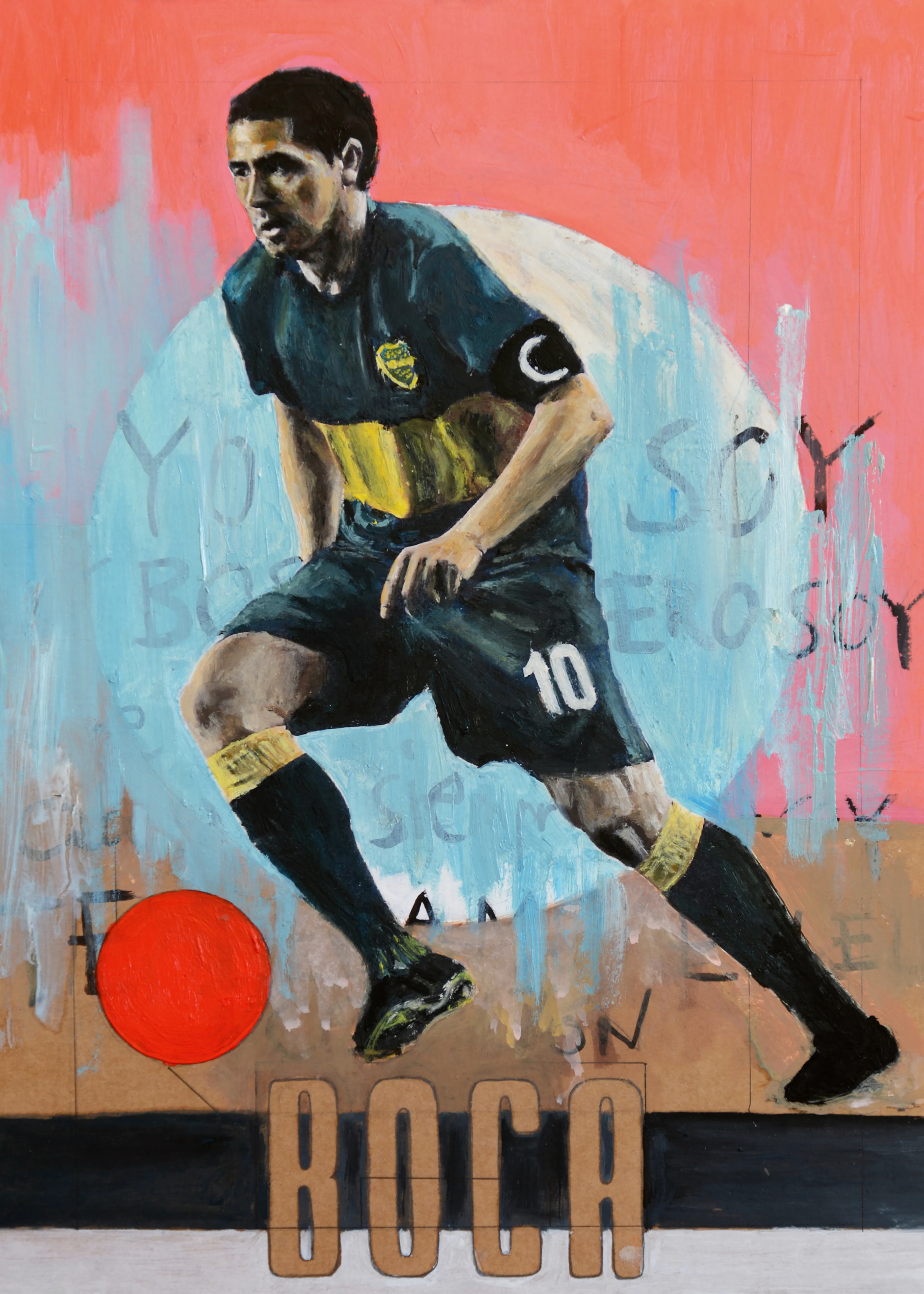 David Diehl - Focused Soccer Player Action Poster 0