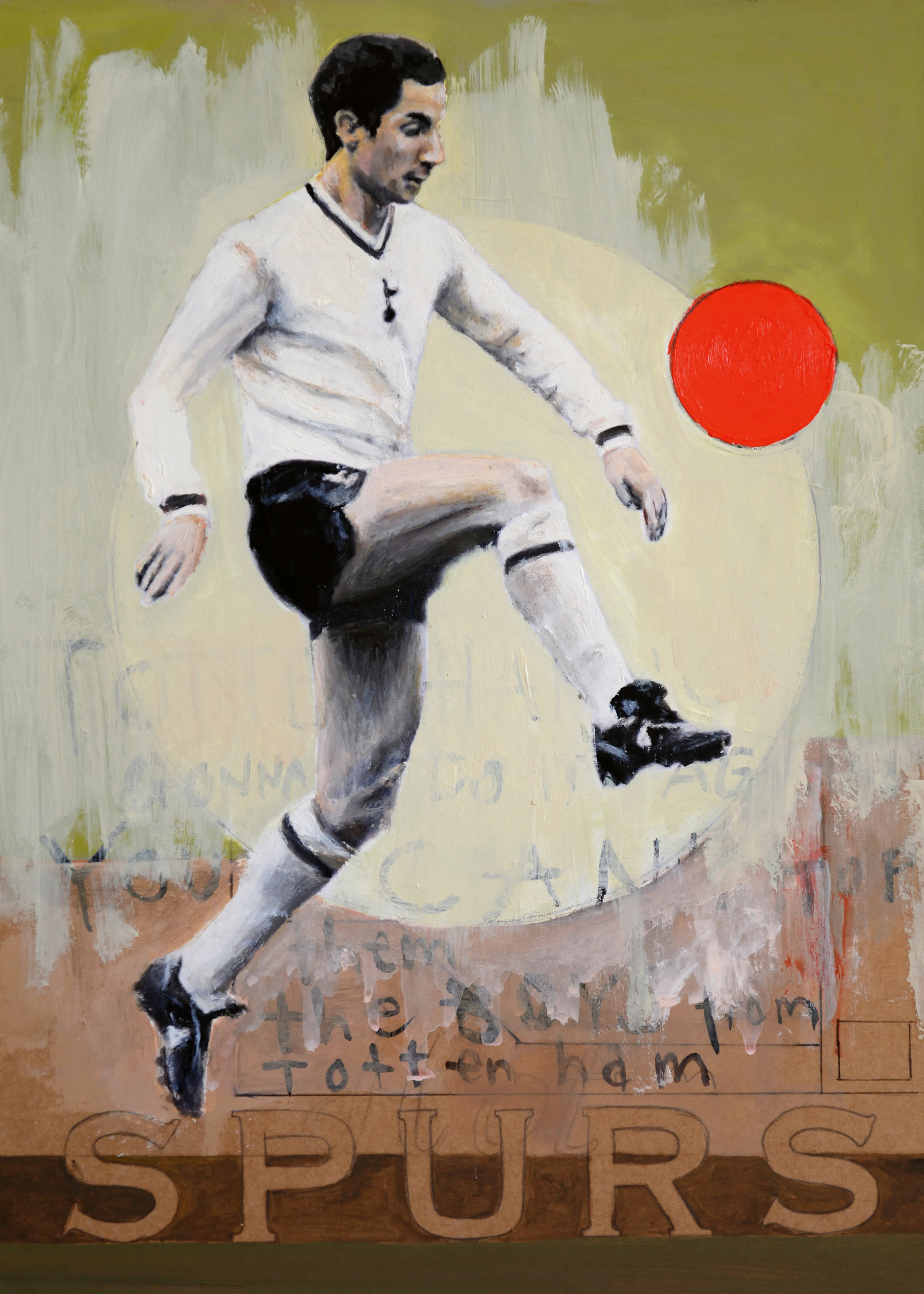 David Diehl - Vintage Soccer Player Kick Poster 0