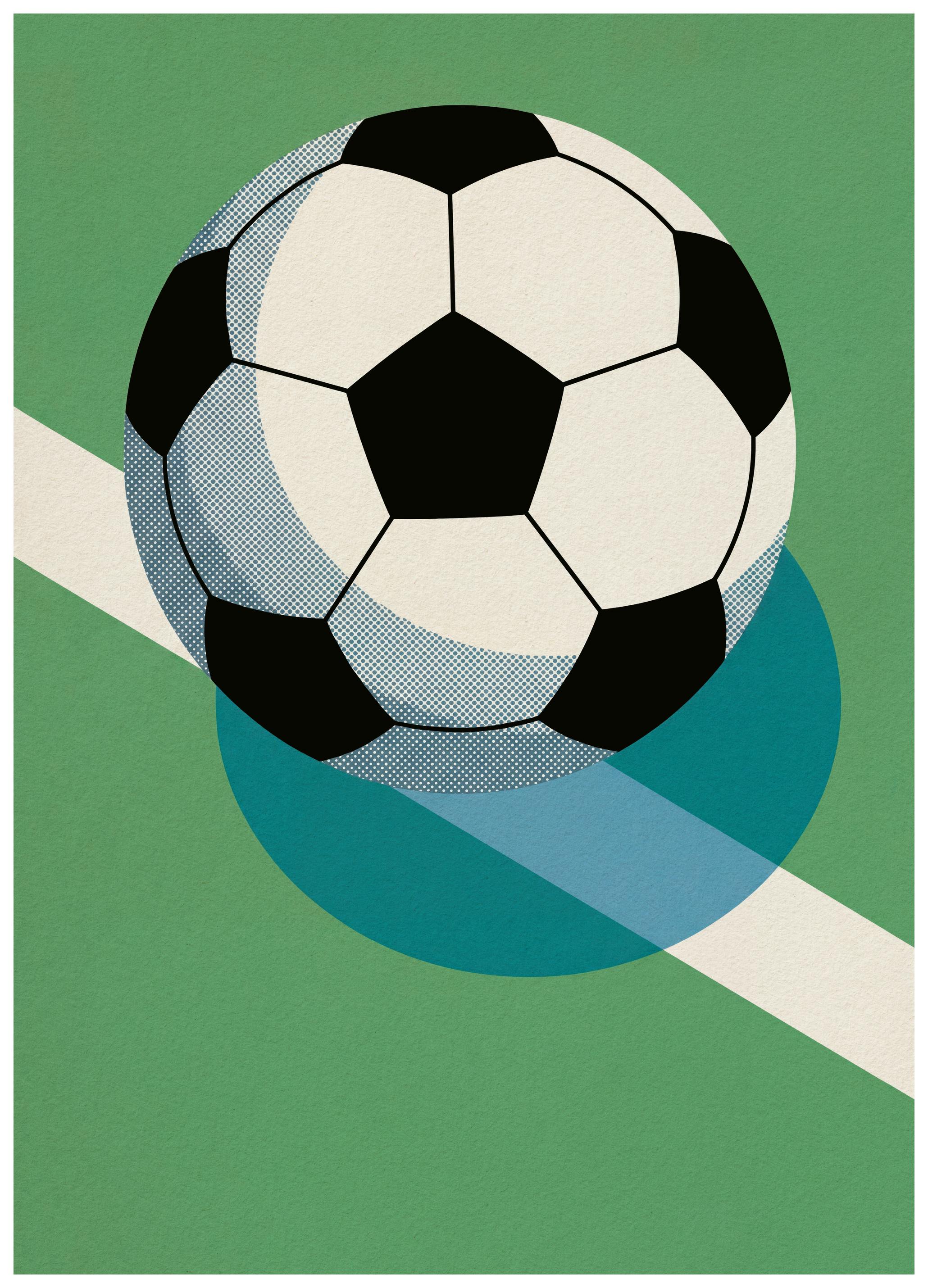 Andreas Magnusson - Pallone da Calcio Classico Poster (50x70 cm) - Poster Store