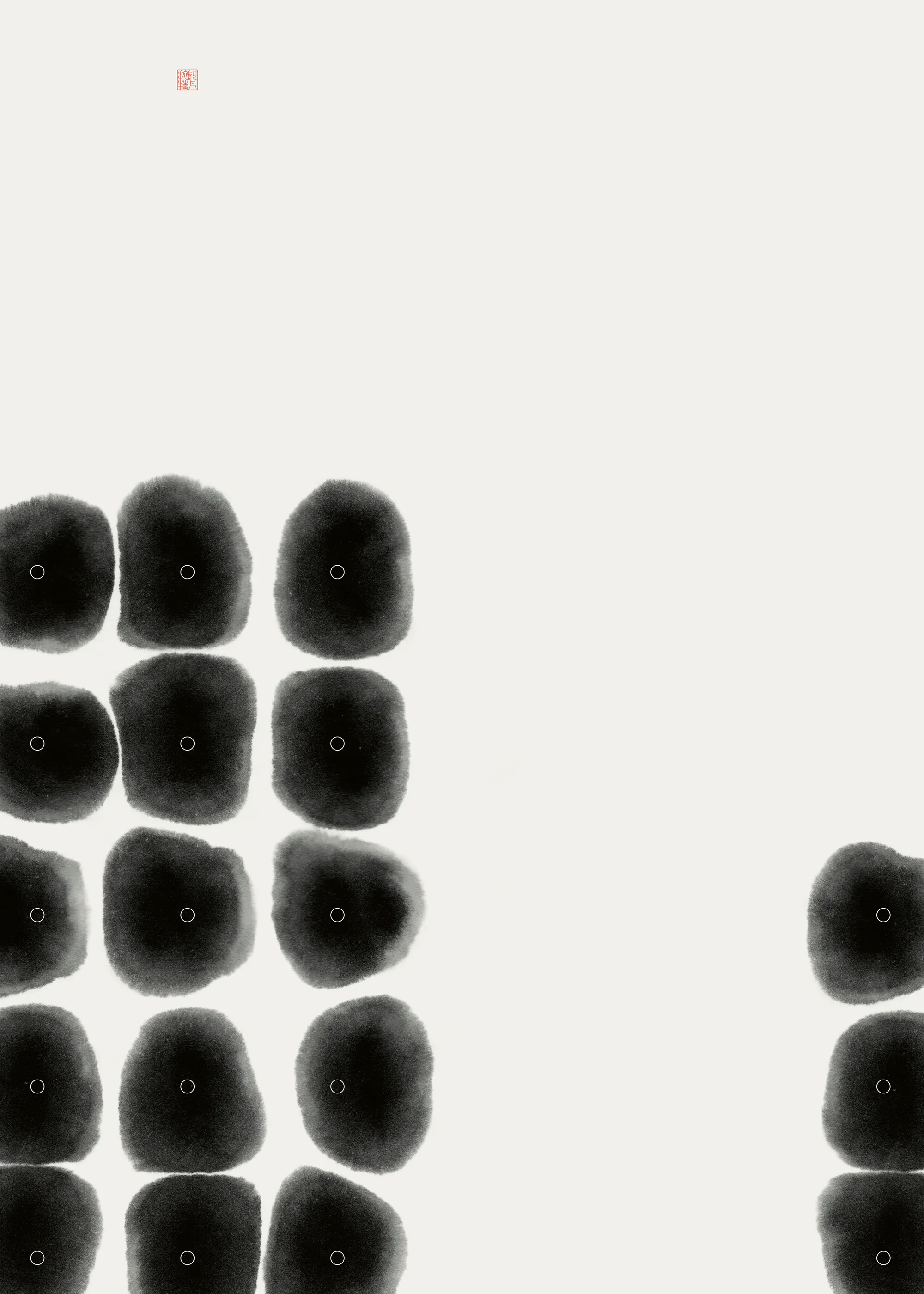 Thoth Adan - Zen Ink Pebbles Poster 0