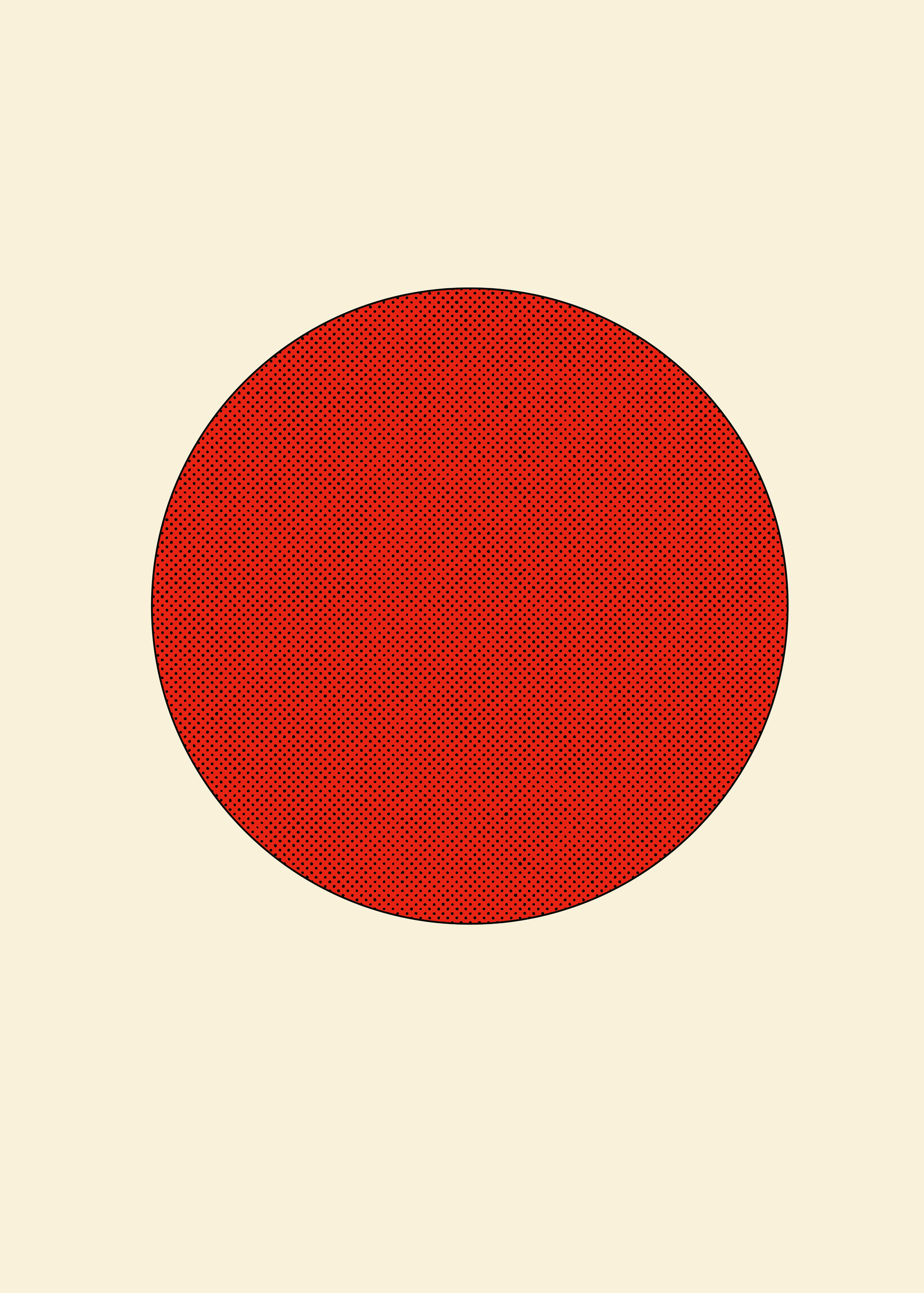 Nicholas - Japansk Röd Cirkel Poster | Poster Store SE