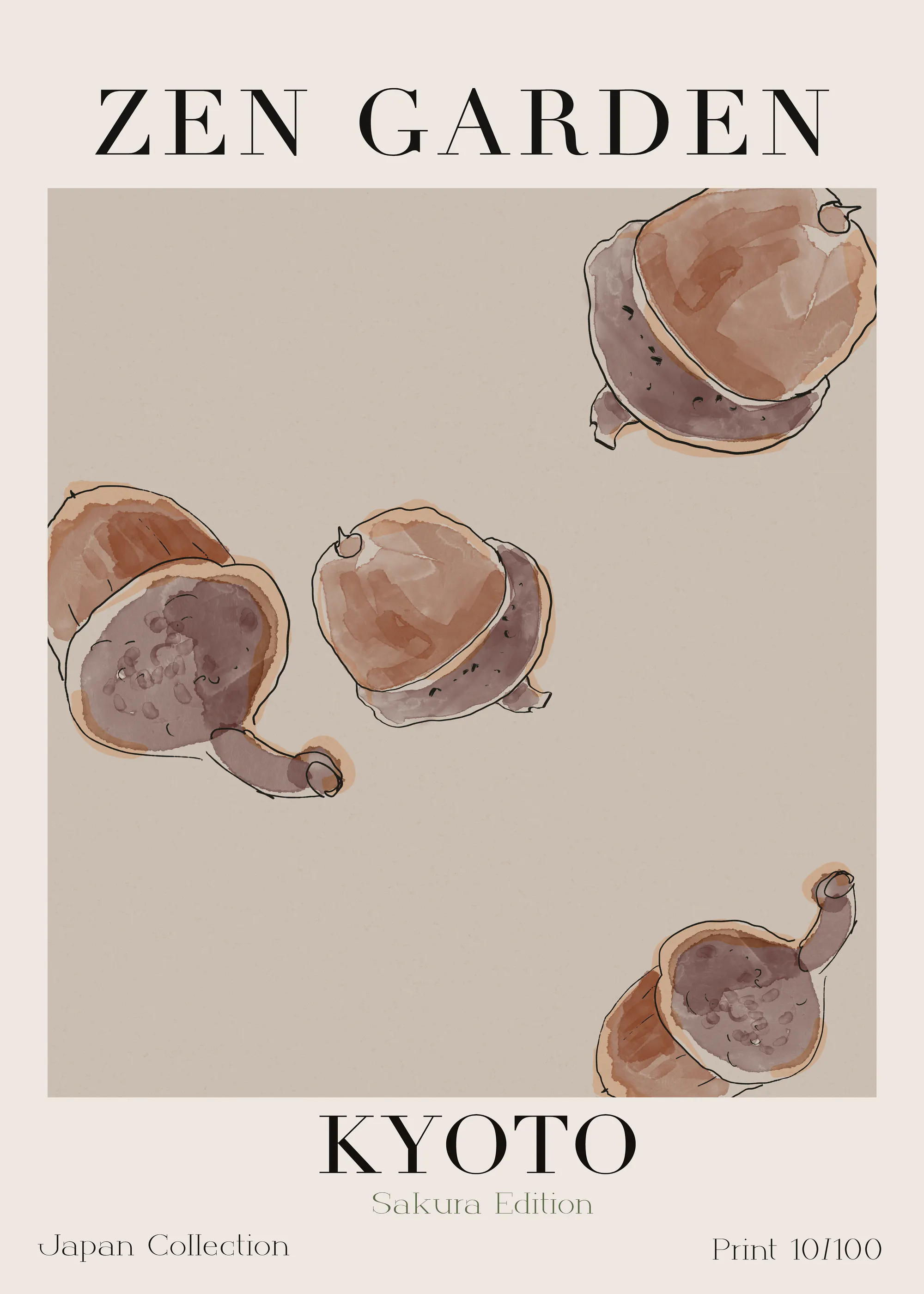 Treechild - Falling Acorns Poster 0