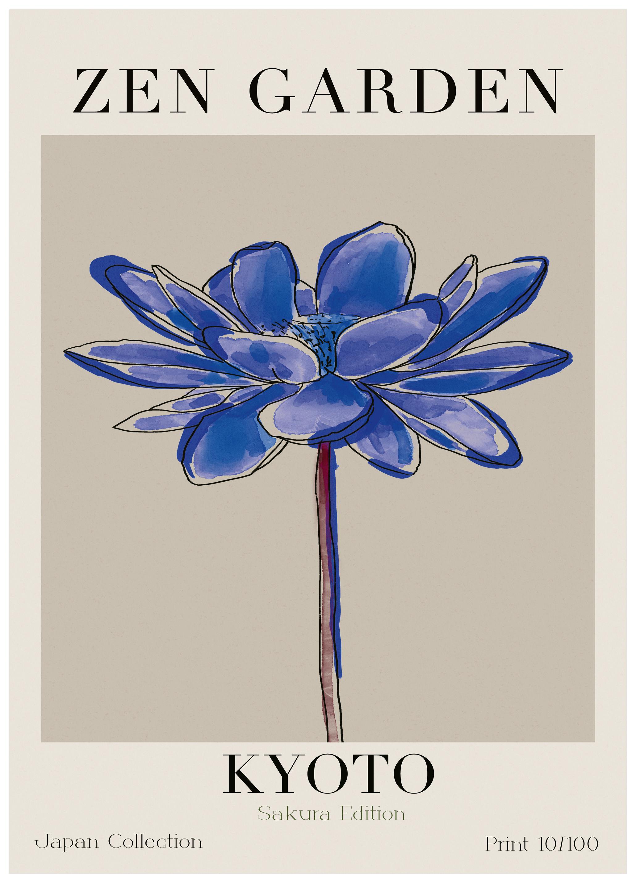 Treechild - Tranquil Bloom Poster (70x100 cm) - Poster Store
