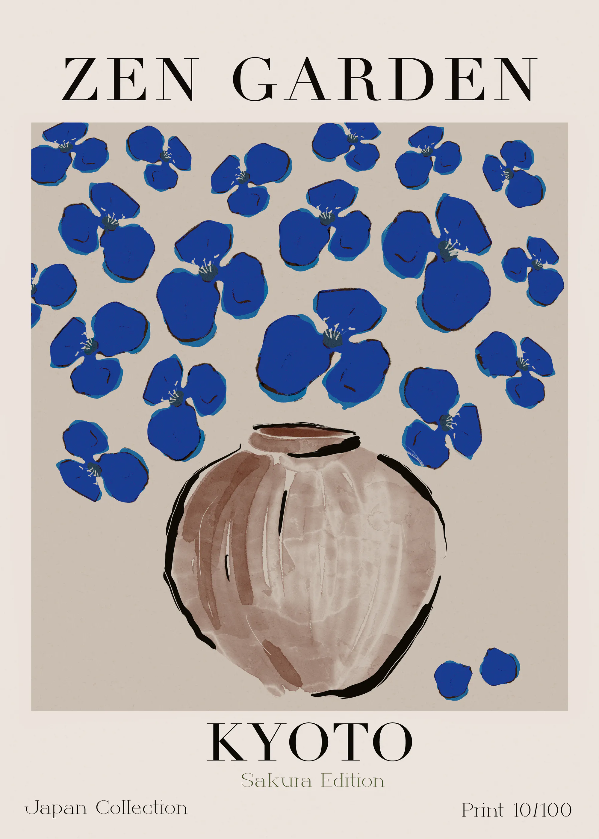 Treechild - Cerulean Blossoms Poster 0