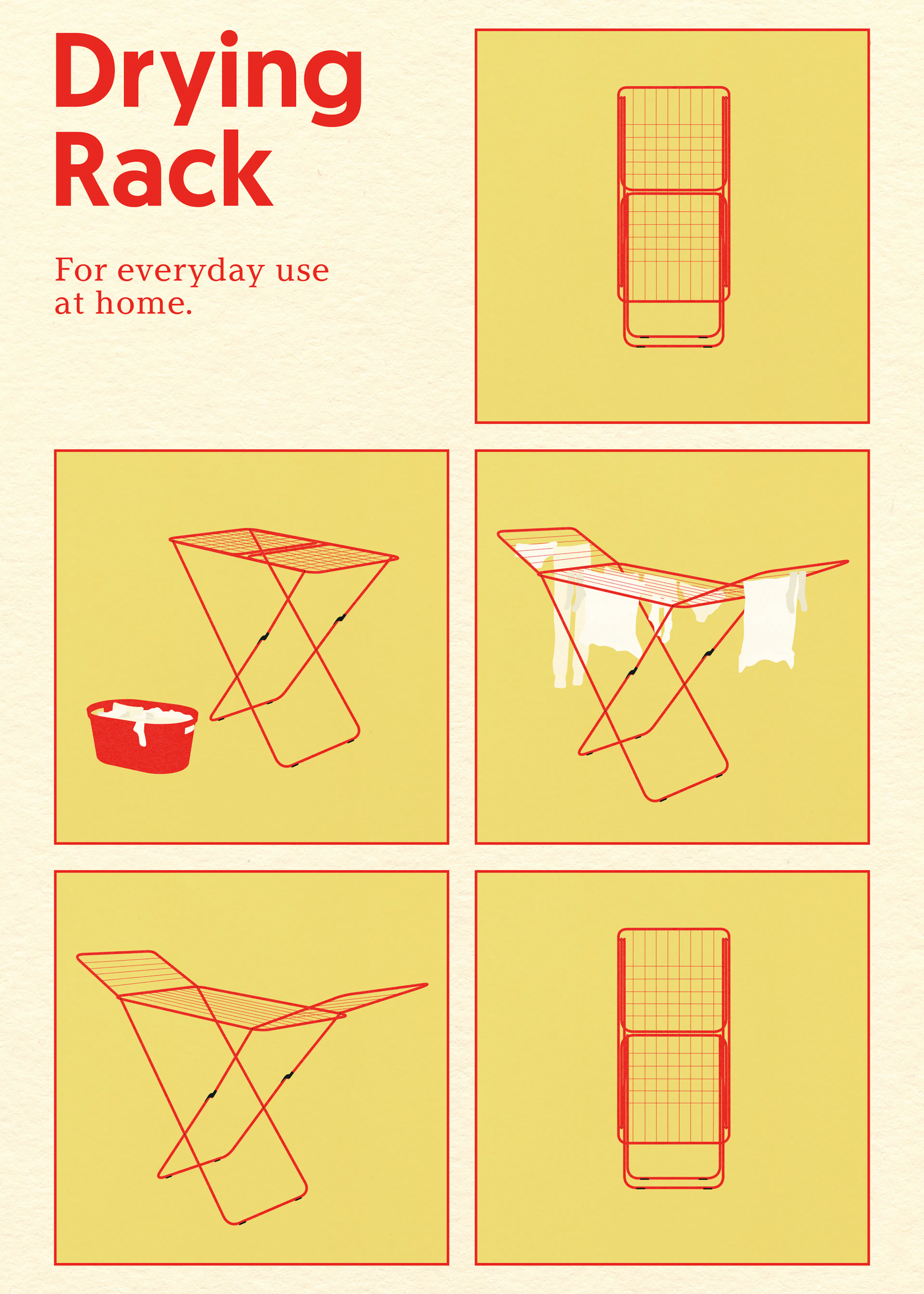 Rosi Feist - Poster Drying Rack Poster 0