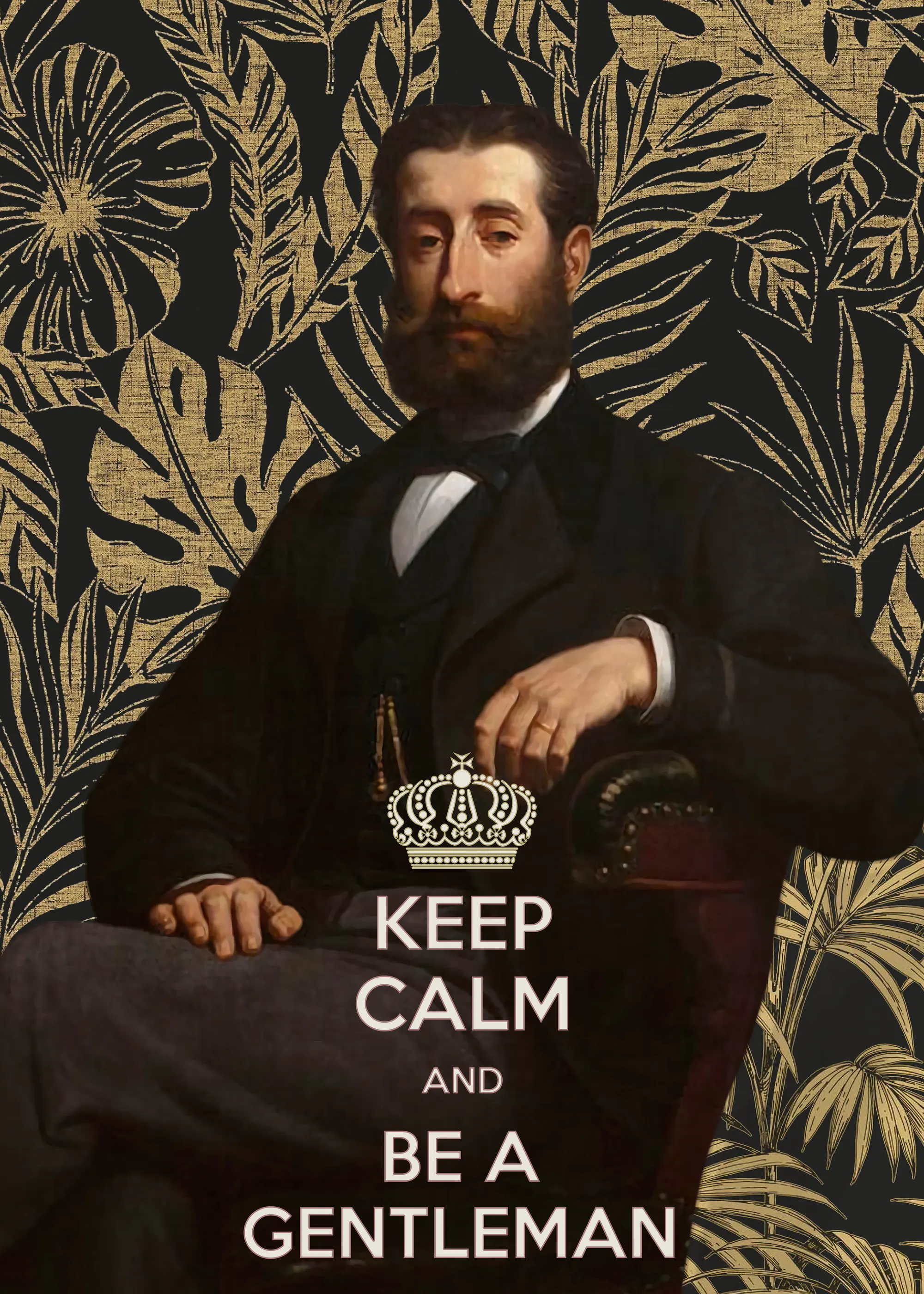 amini54 - Keep Calm and Be a Gentleman Poster 0