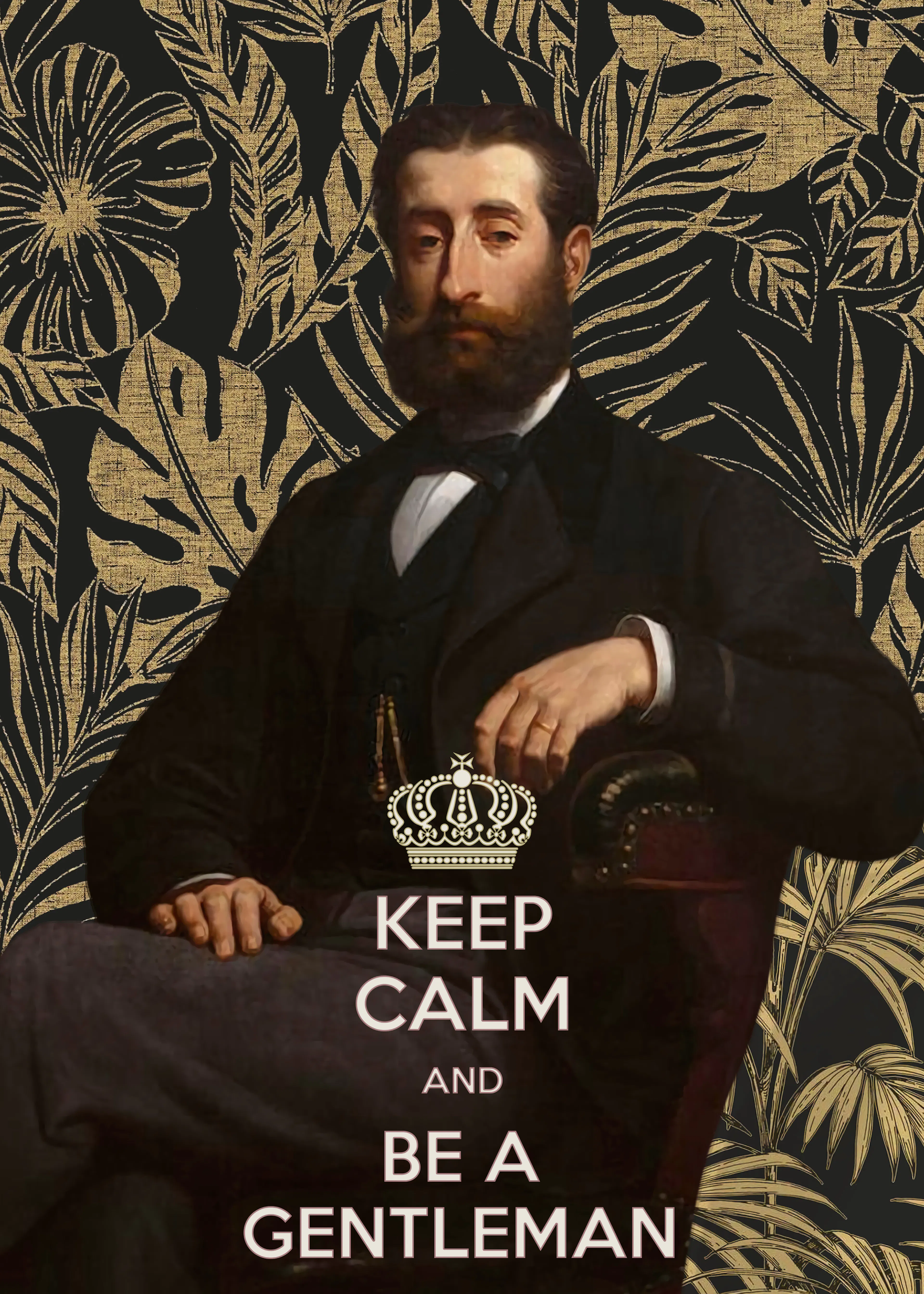 amini54 - Keep Calm and Be a Gentleman Poster 0