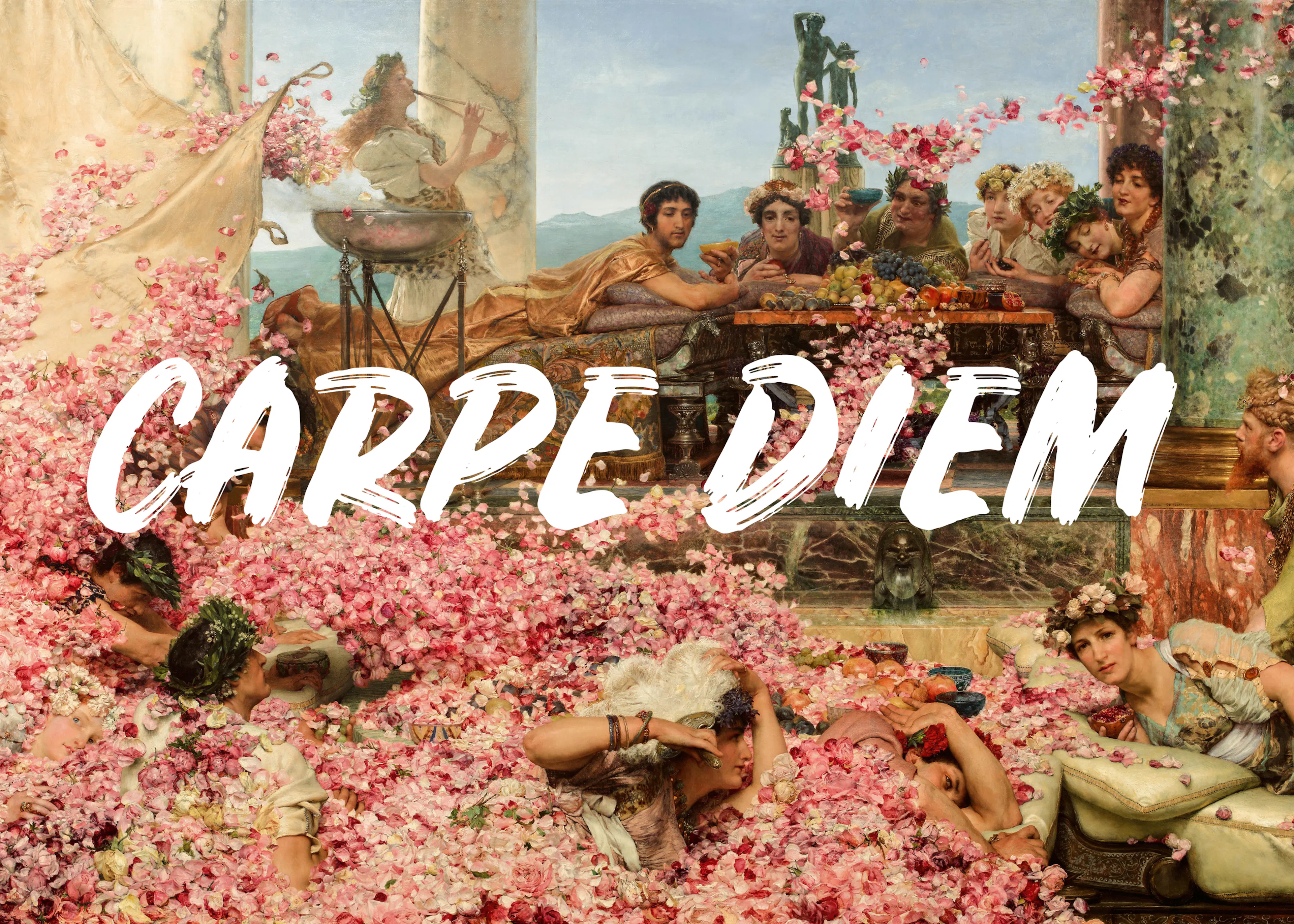 Talitha McQueen - Carpe Diem Római Lakoma Poszter 0