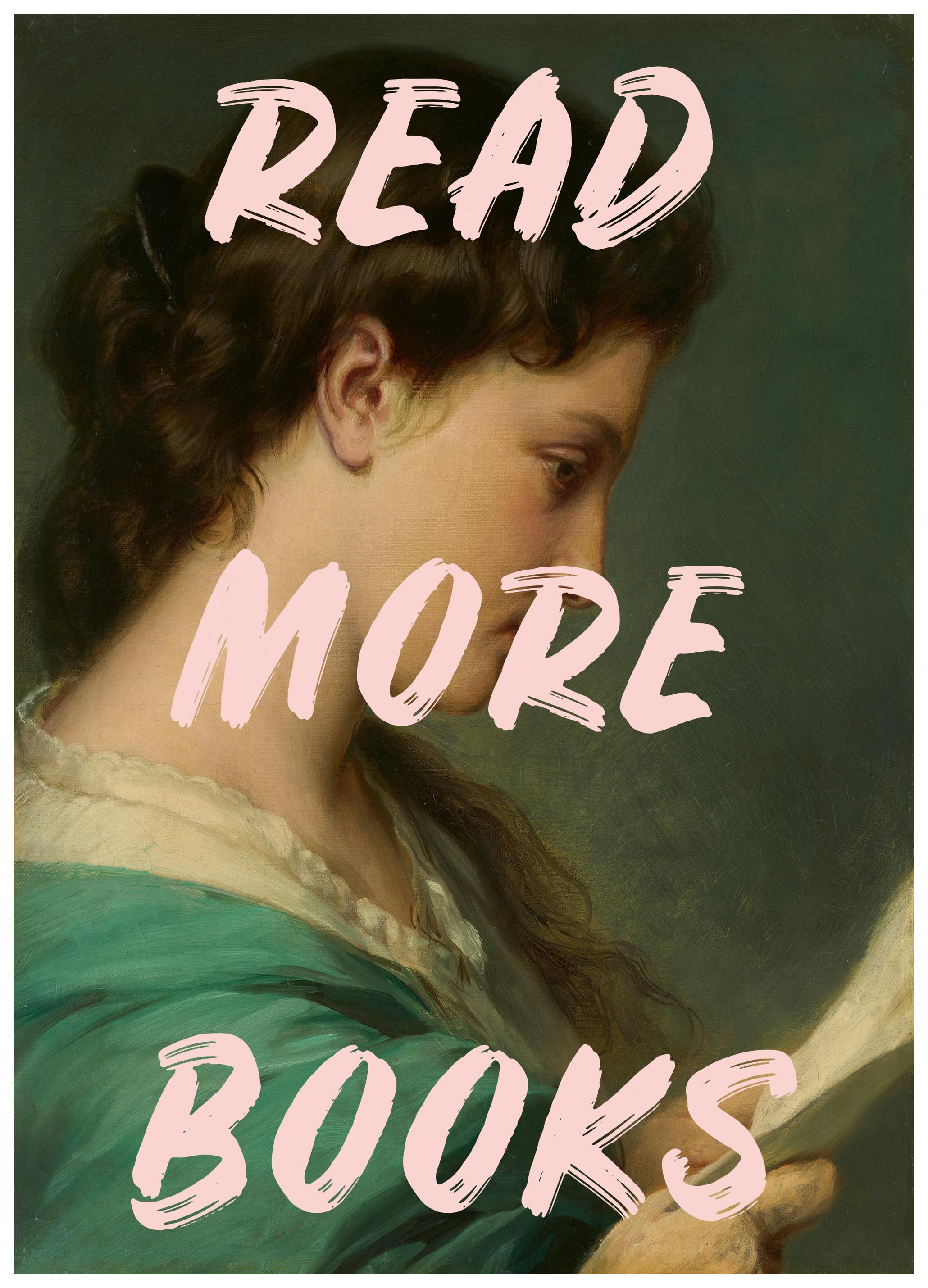 Talitha McQueen - Lees Meer Boeken Poster (70x100 cm) - Poster Store