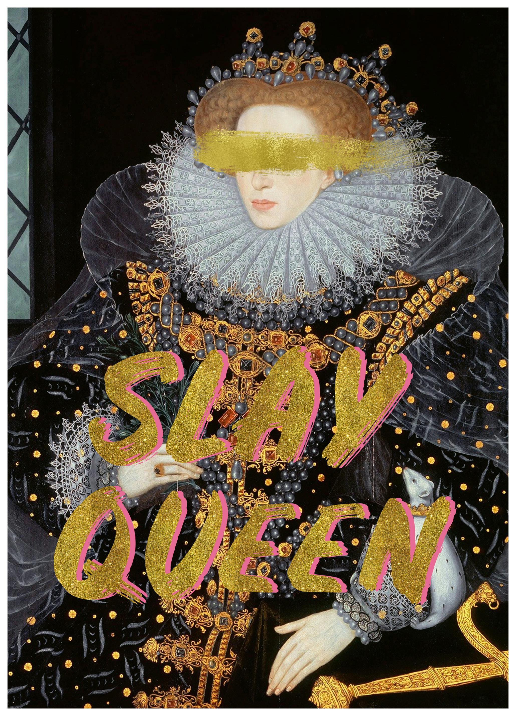 Talitha McQueen - Slay Queen Porträtt Poster (70x100 cm) - Poster Store