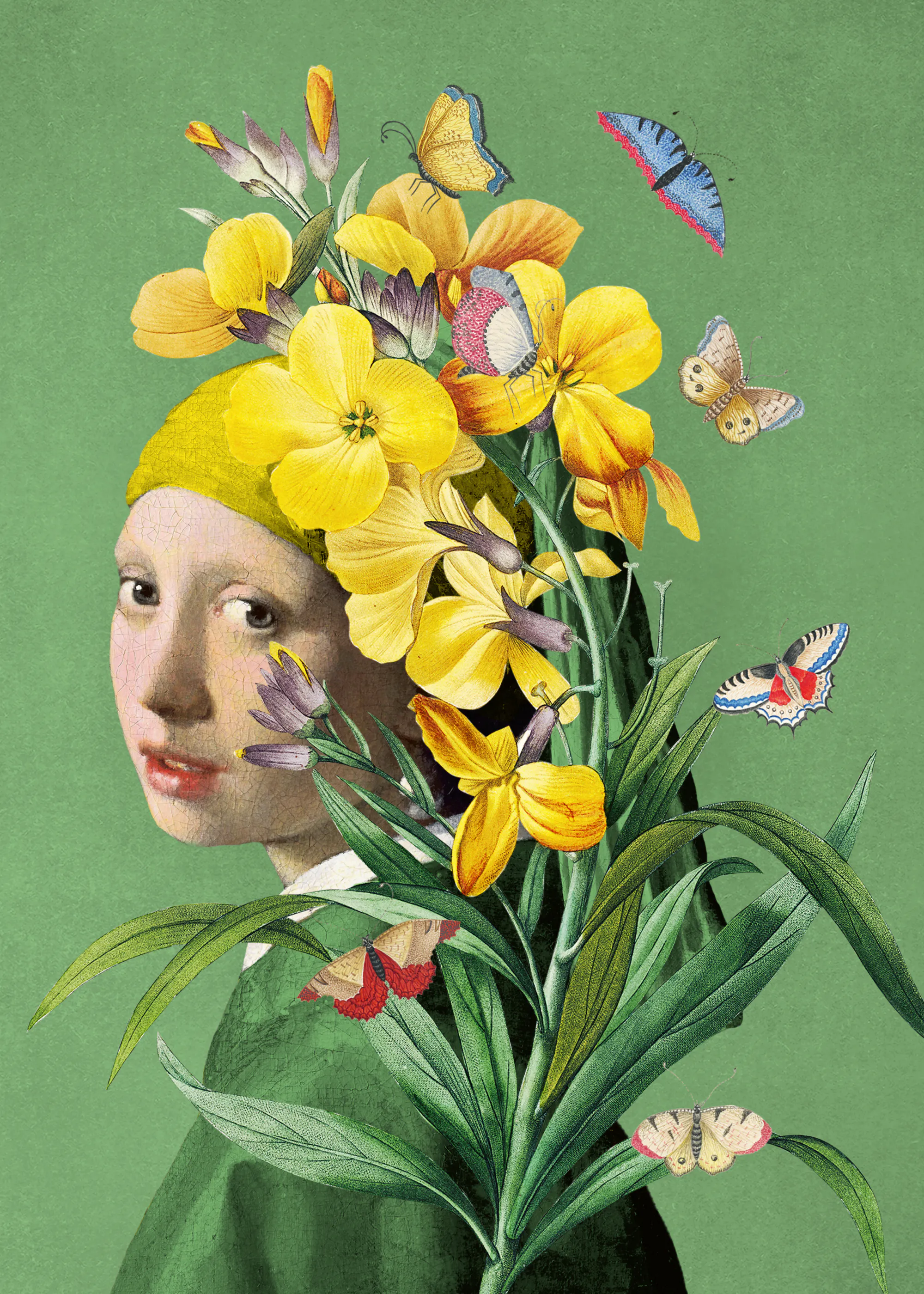 Marja van den Hurk - بورتريه حلم الأزهار بوستر 0