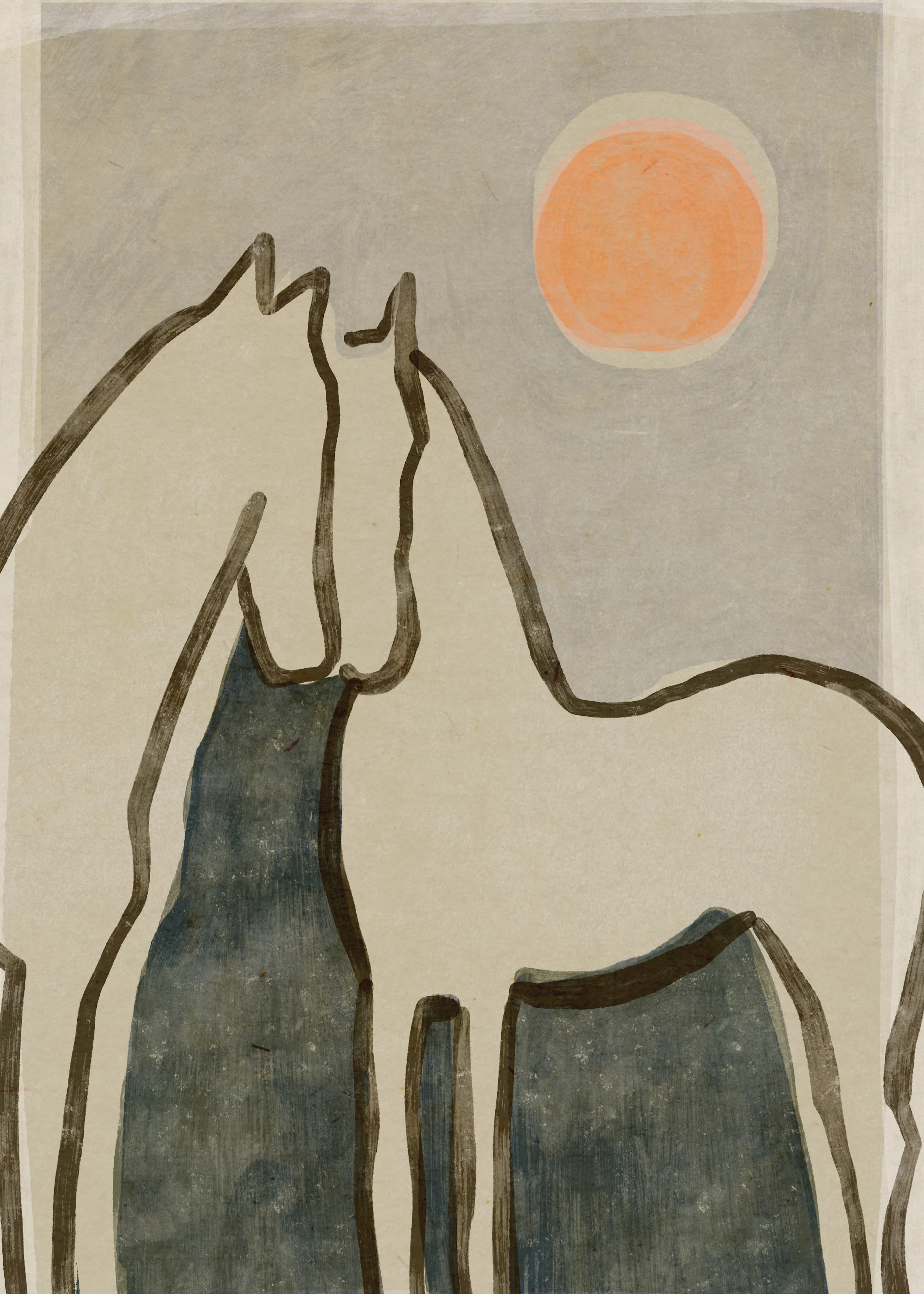Treechild - Equine Embrace Affiche 0