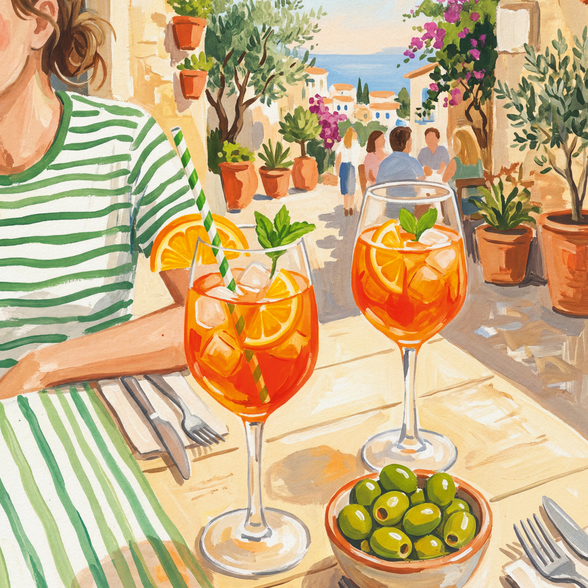 Andreas Magnusson - Al Fresco Aperol Spritz Poster
