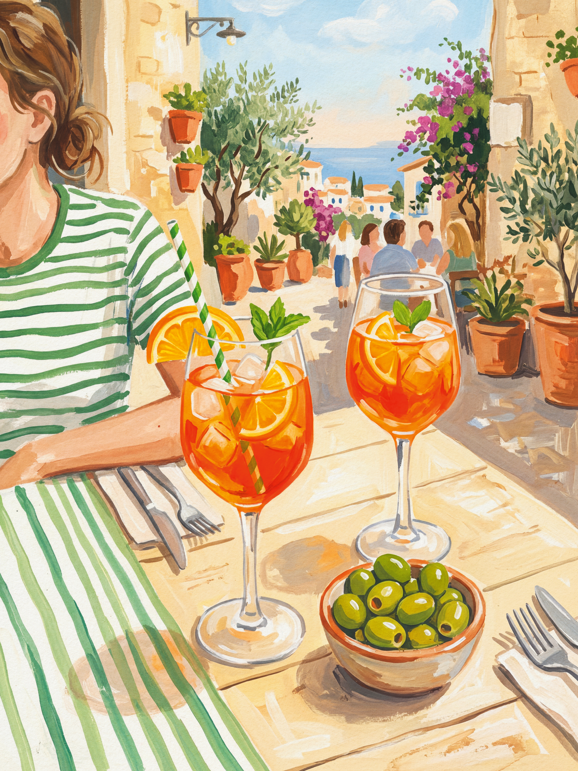 Andreas Magnusson - Al Fresco Aperol Spritz Poster