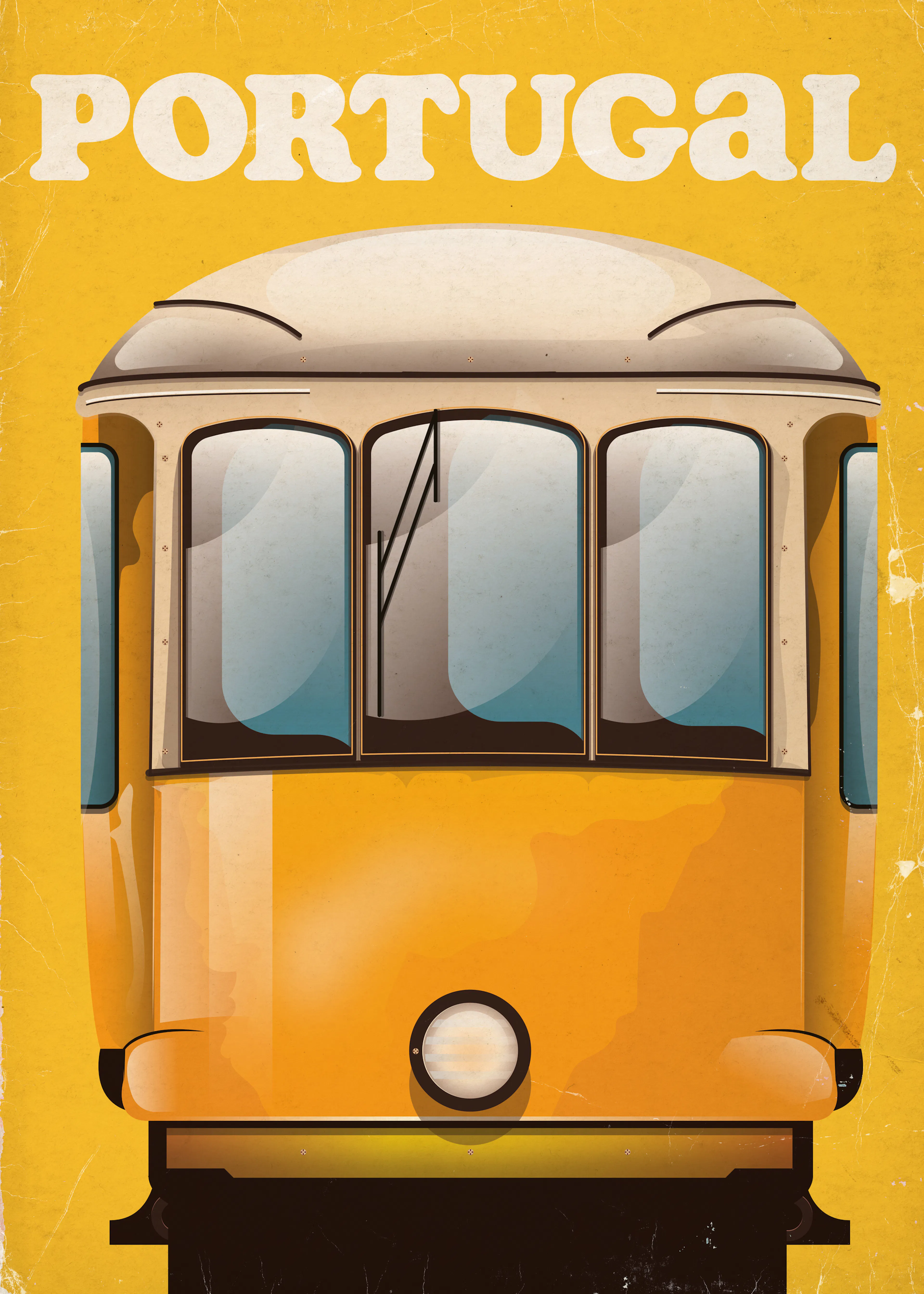 Nicholas - Portugal Vintage Tram Poster 0