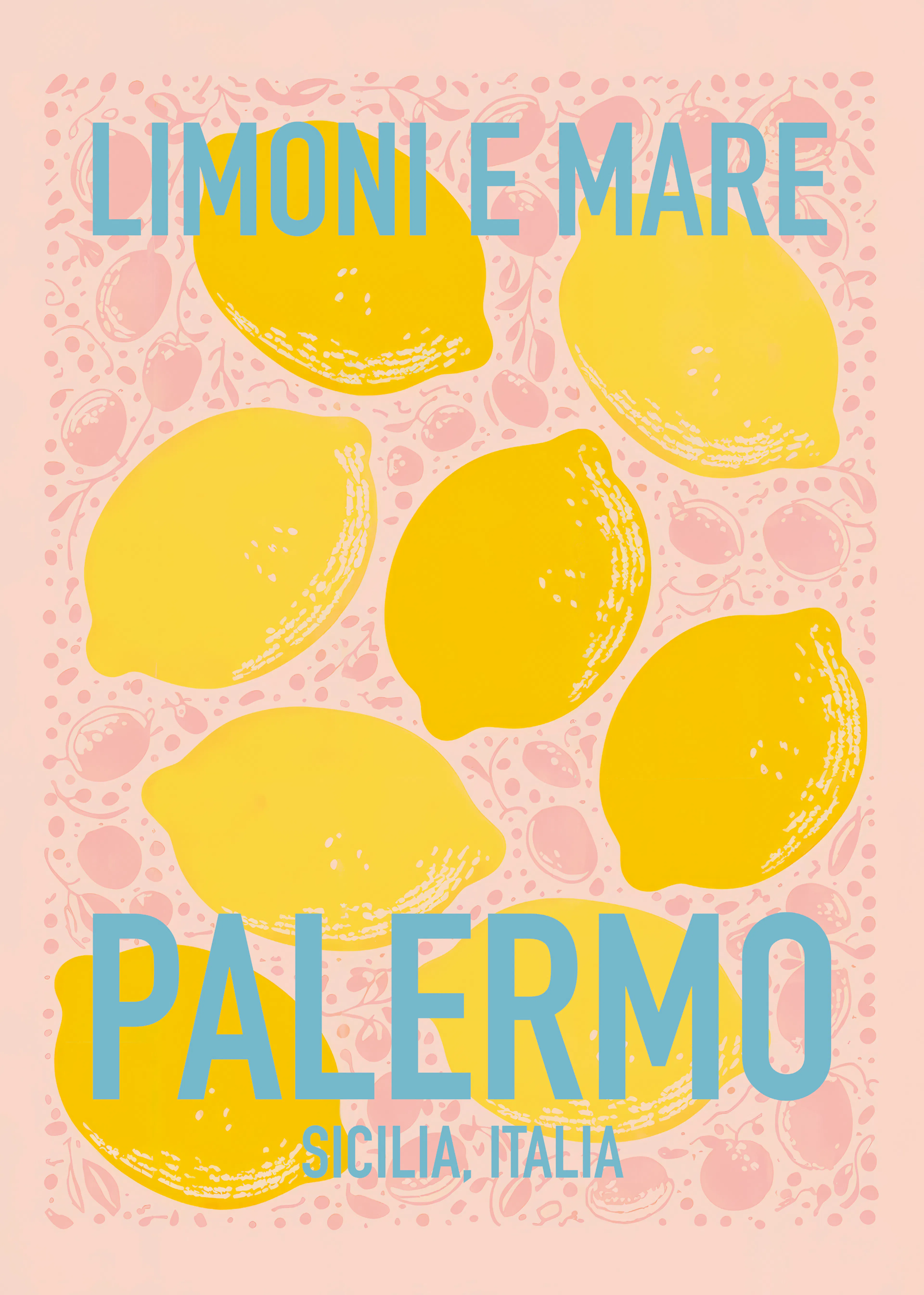 Andreas Magnusson - Limoni e Mare Palermo Poster 0