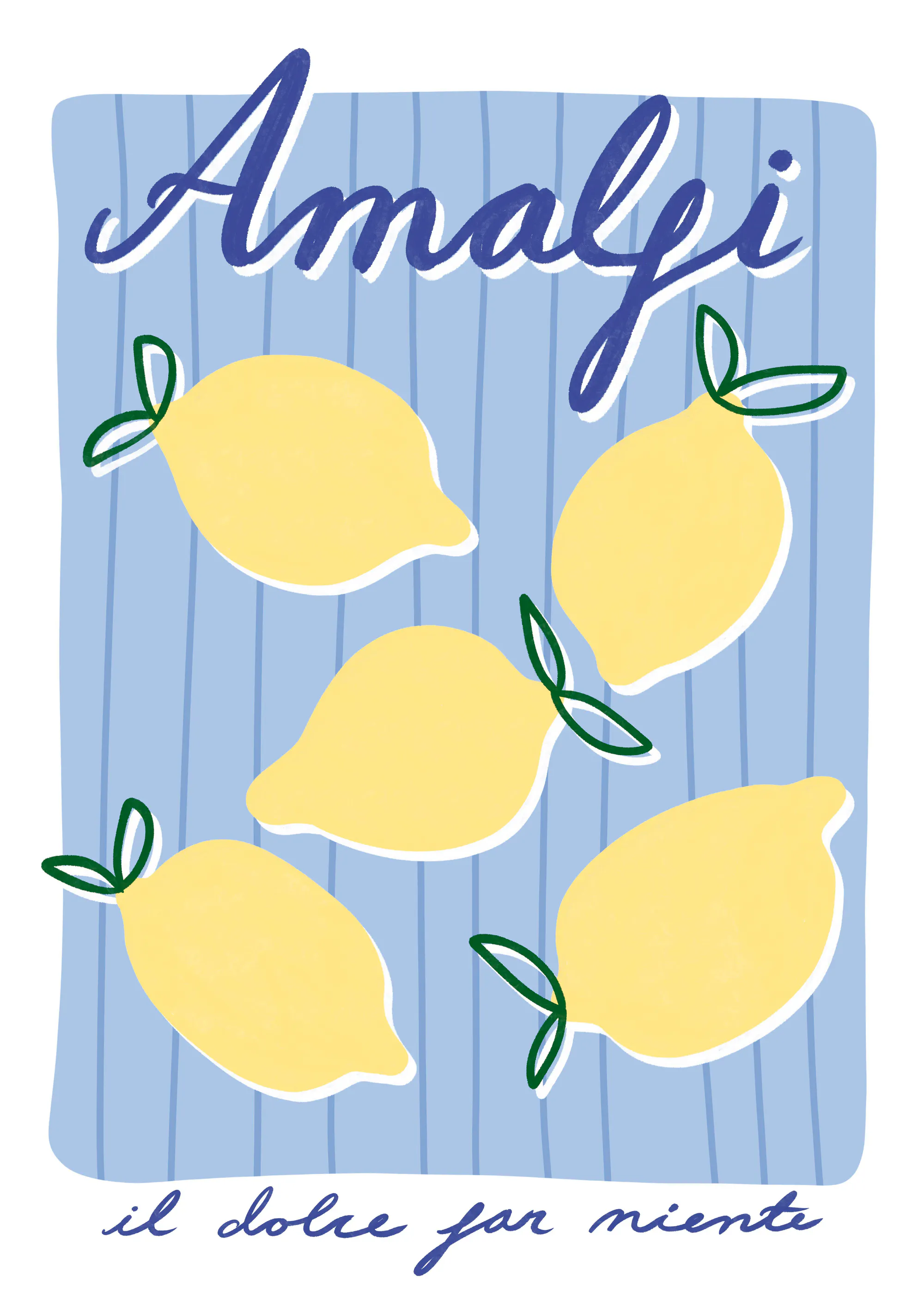 Athene Fritsch - Lemon Bliss Amalfi Poster 0