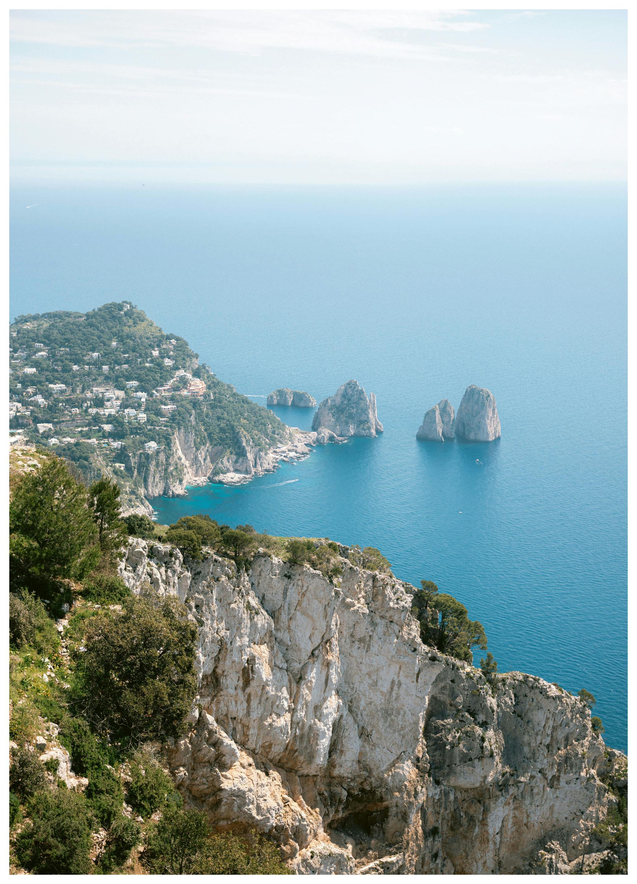 Raisa Zwart - Capris kust Italien Poster (70x100 cm) - Poster Store