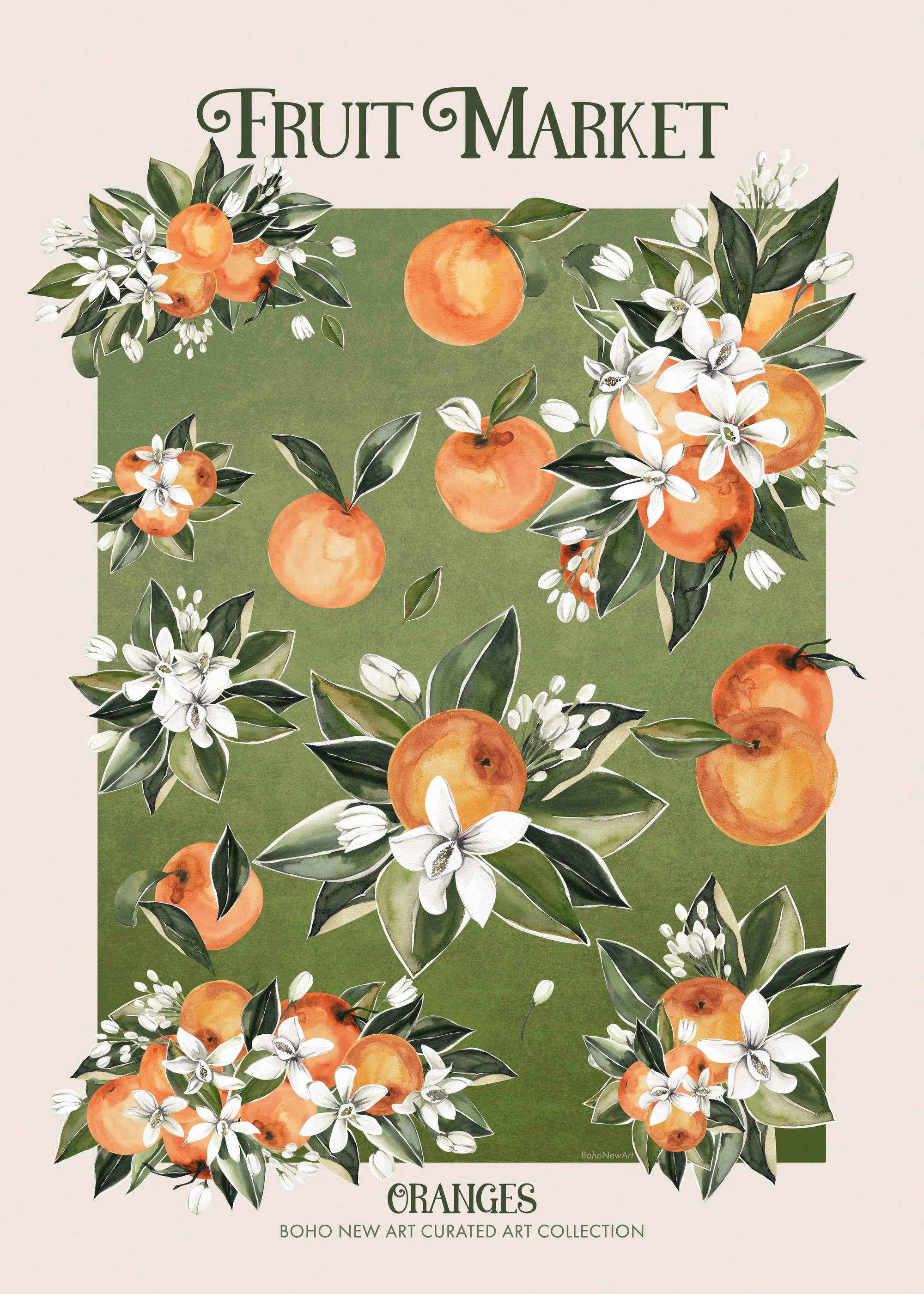 Emel Tunaboylu - Citrus Blossom Harvest Poster 0