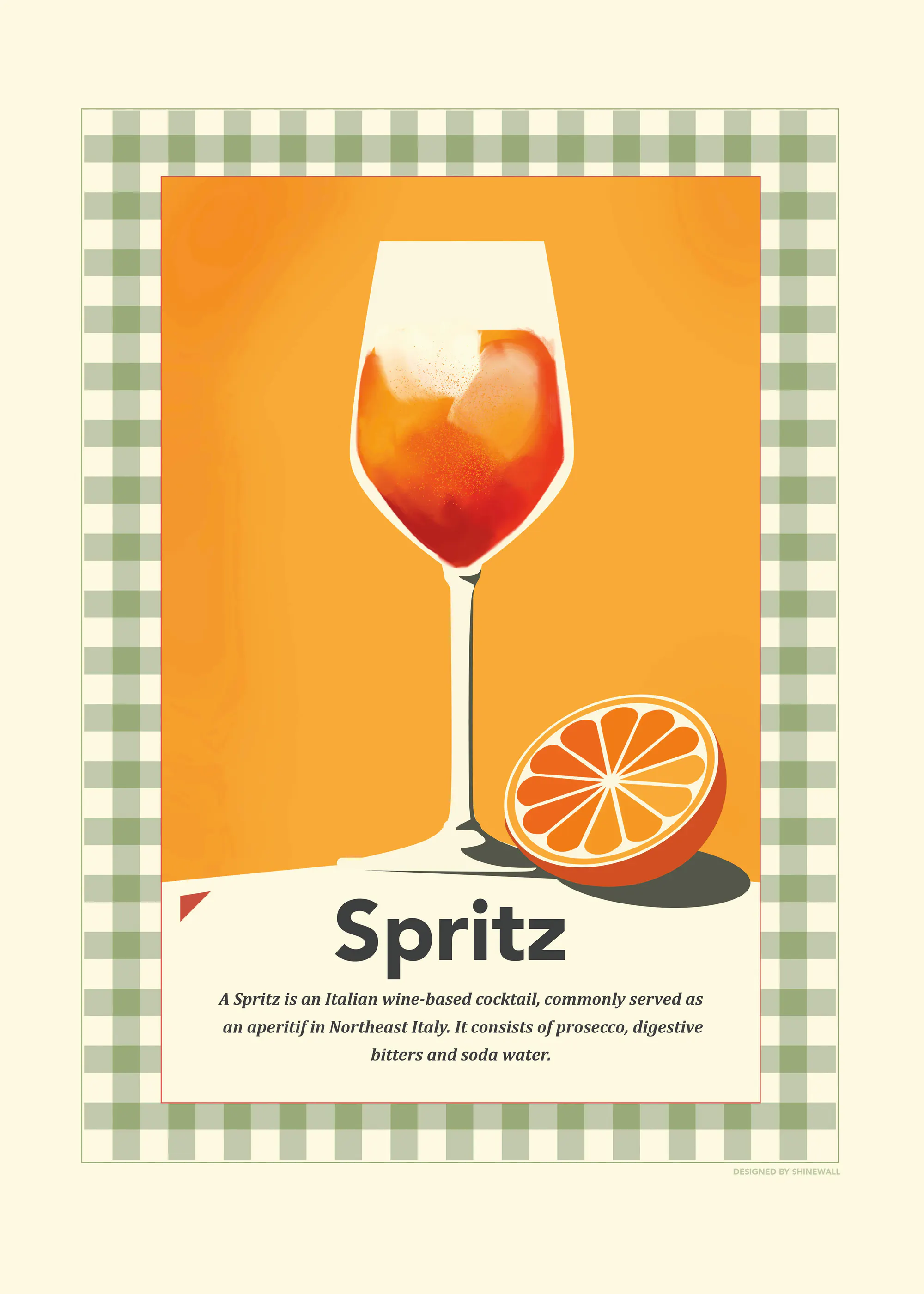 Dion Gem - Vibrant Spritz Cocktail Plakat 0