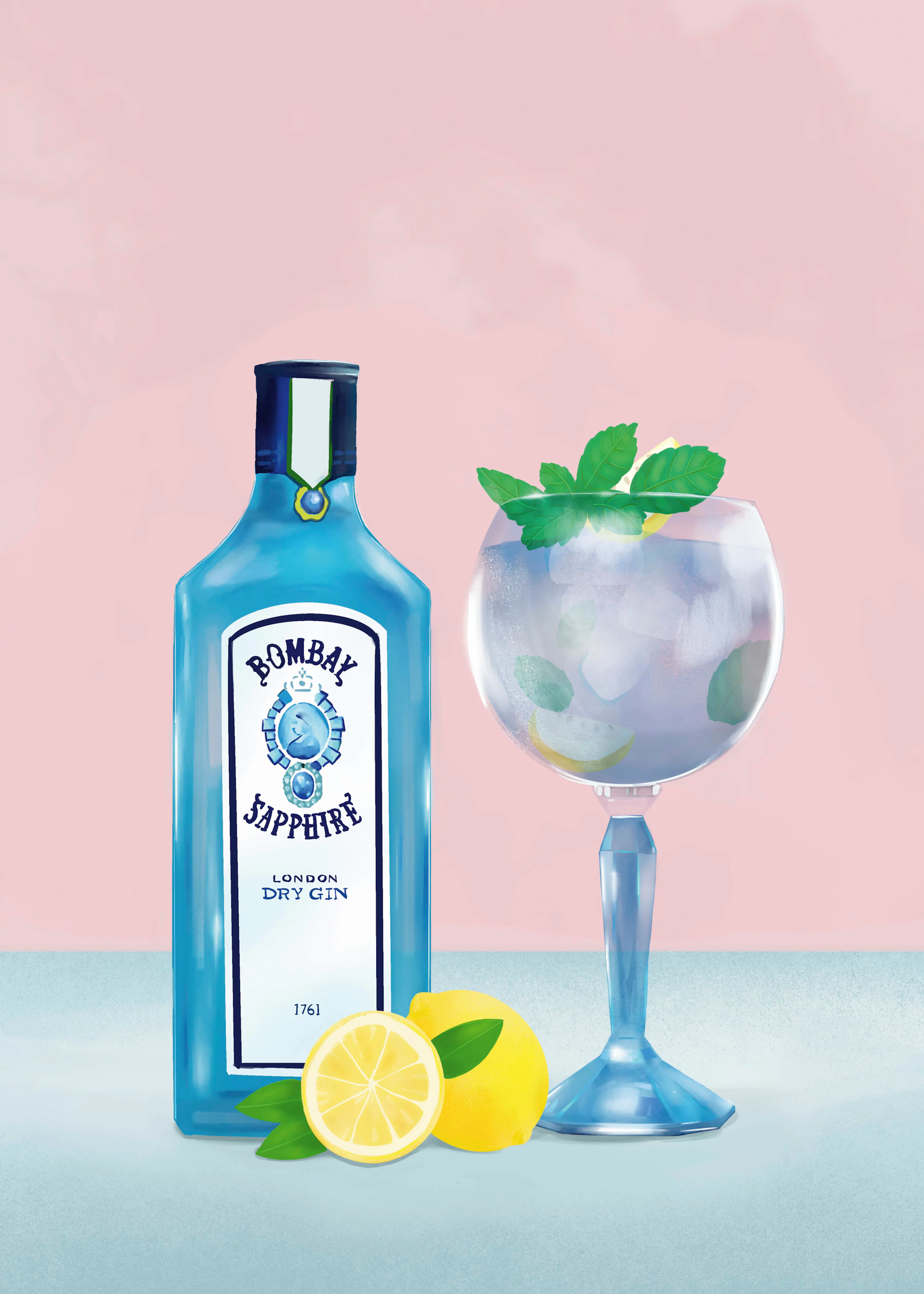 Petra Lizde - Gin Cocktail Poster 0