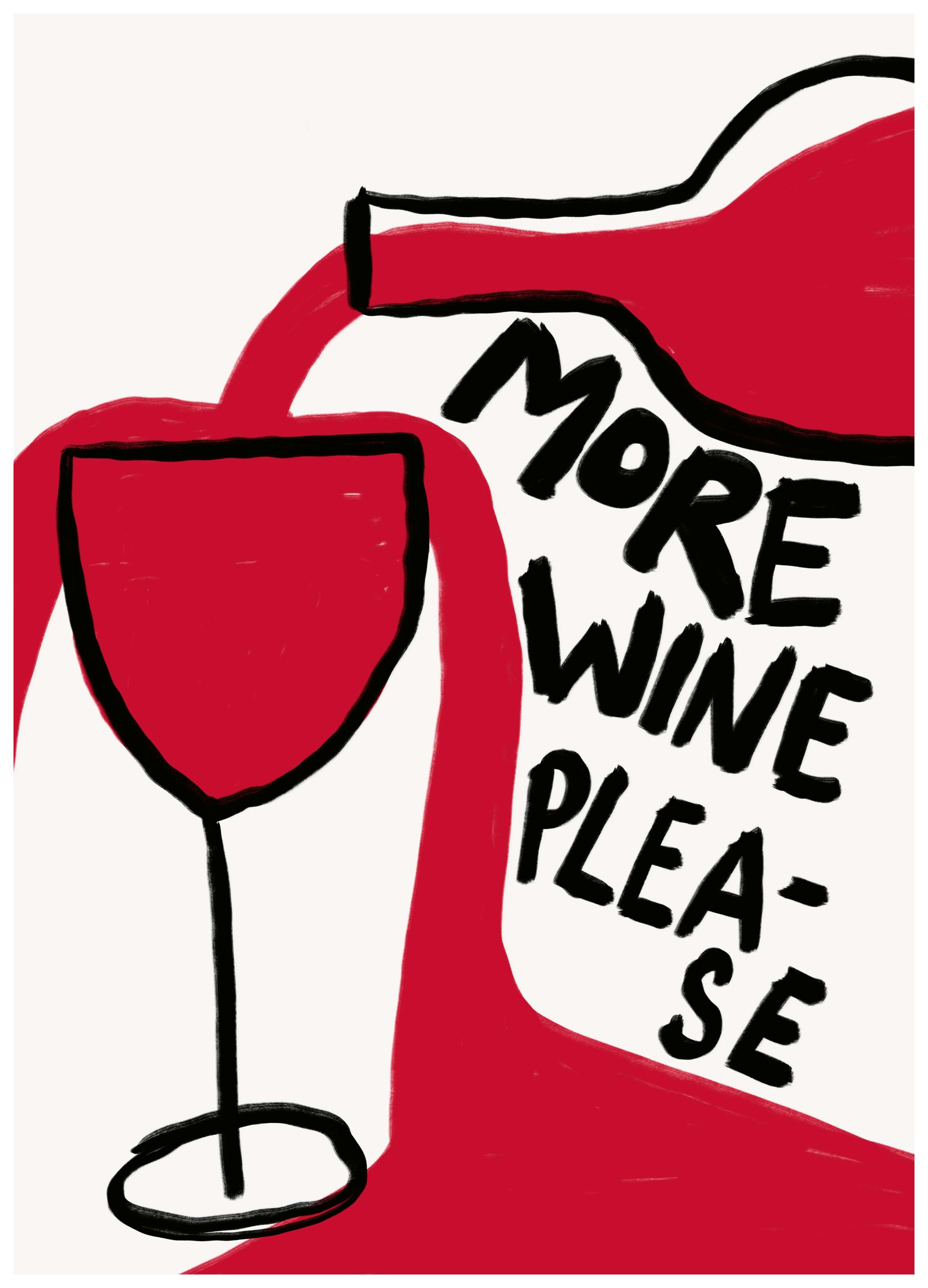 Athene Fritsch - Pouring Passion Poster (21x30 cm) - Poster Store