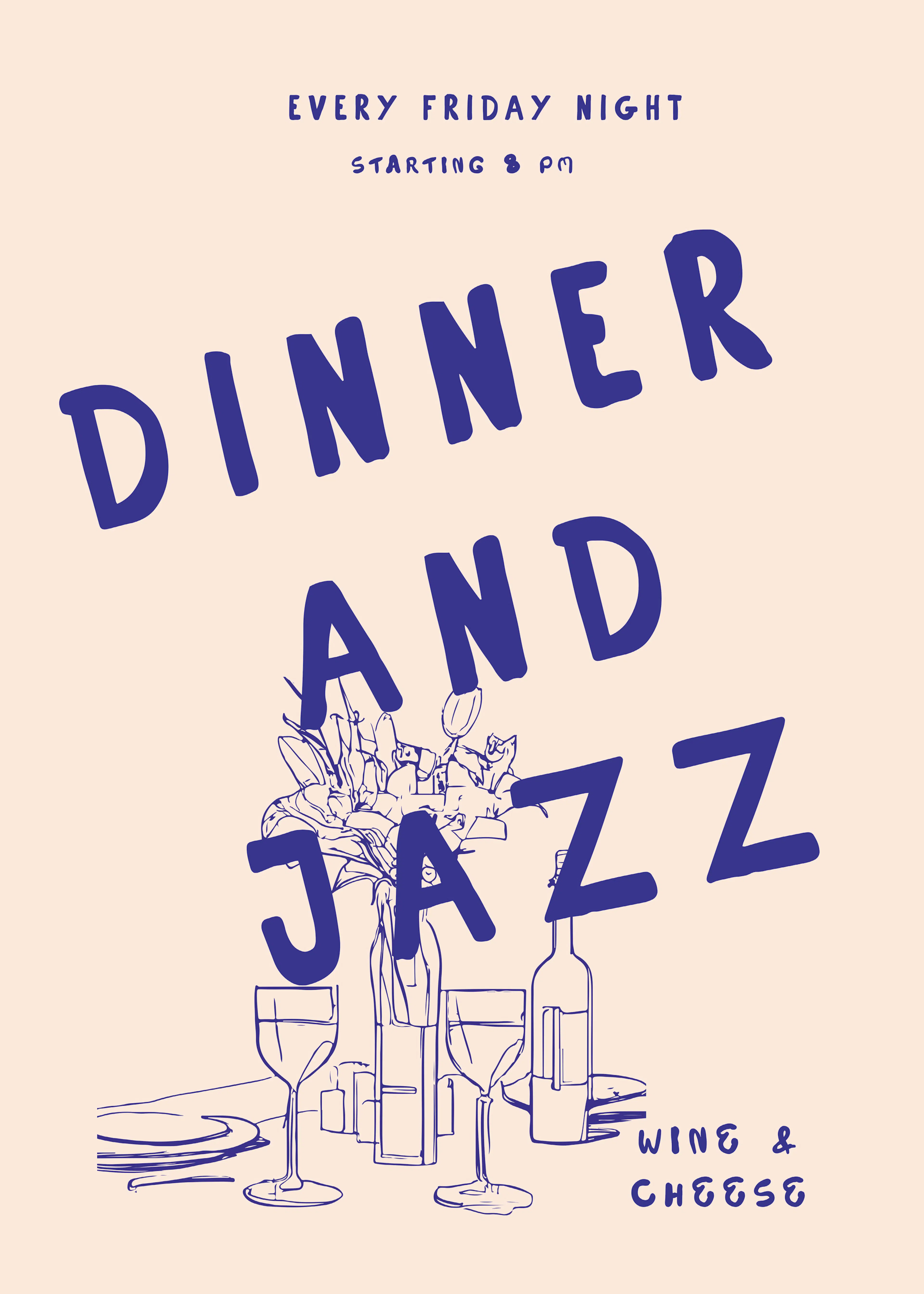 Treechild - Jazz Night Feast Poster 0