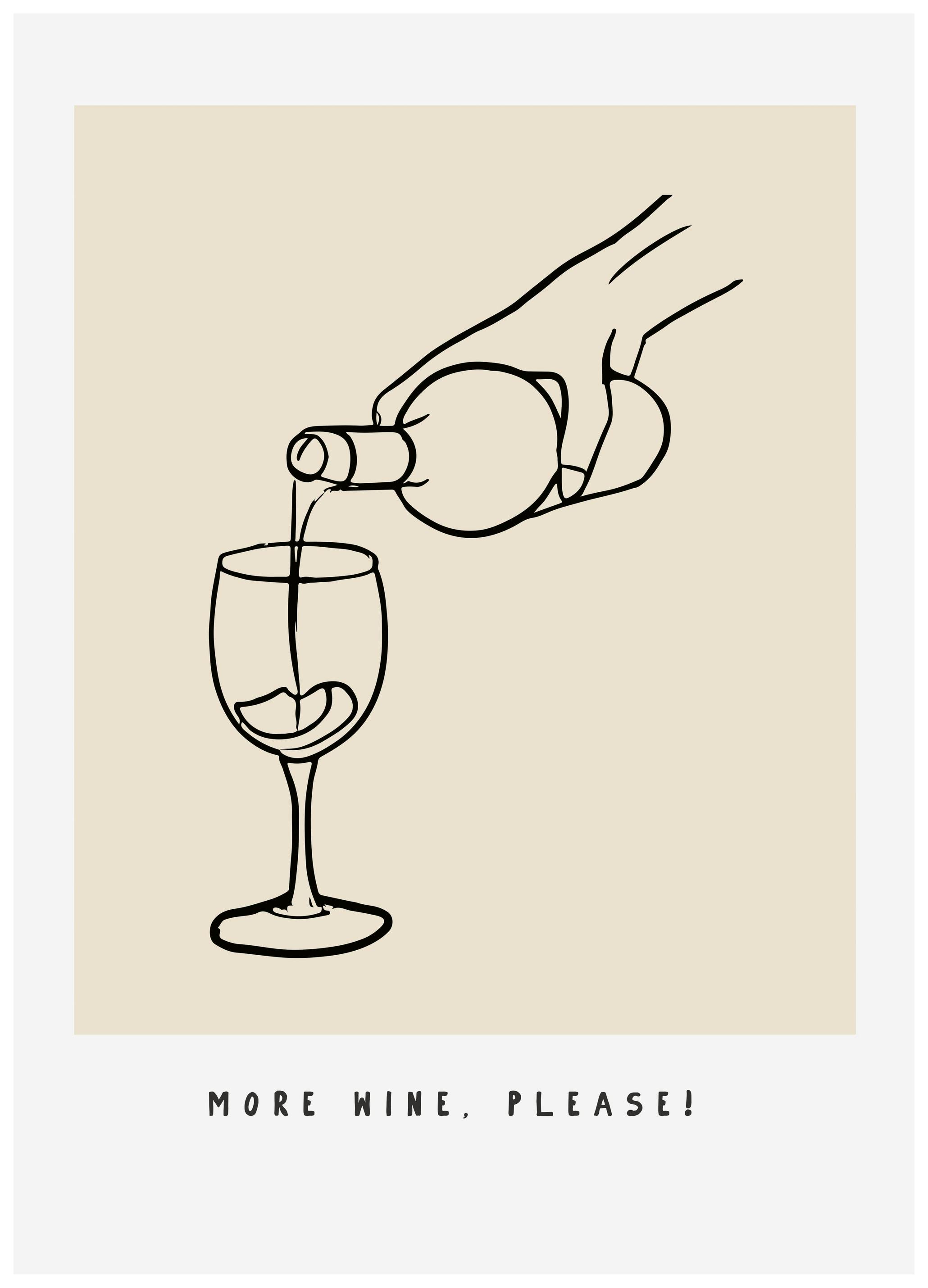Treechild - Pouring Bliss Poster (70x100 cm) - Poster Store