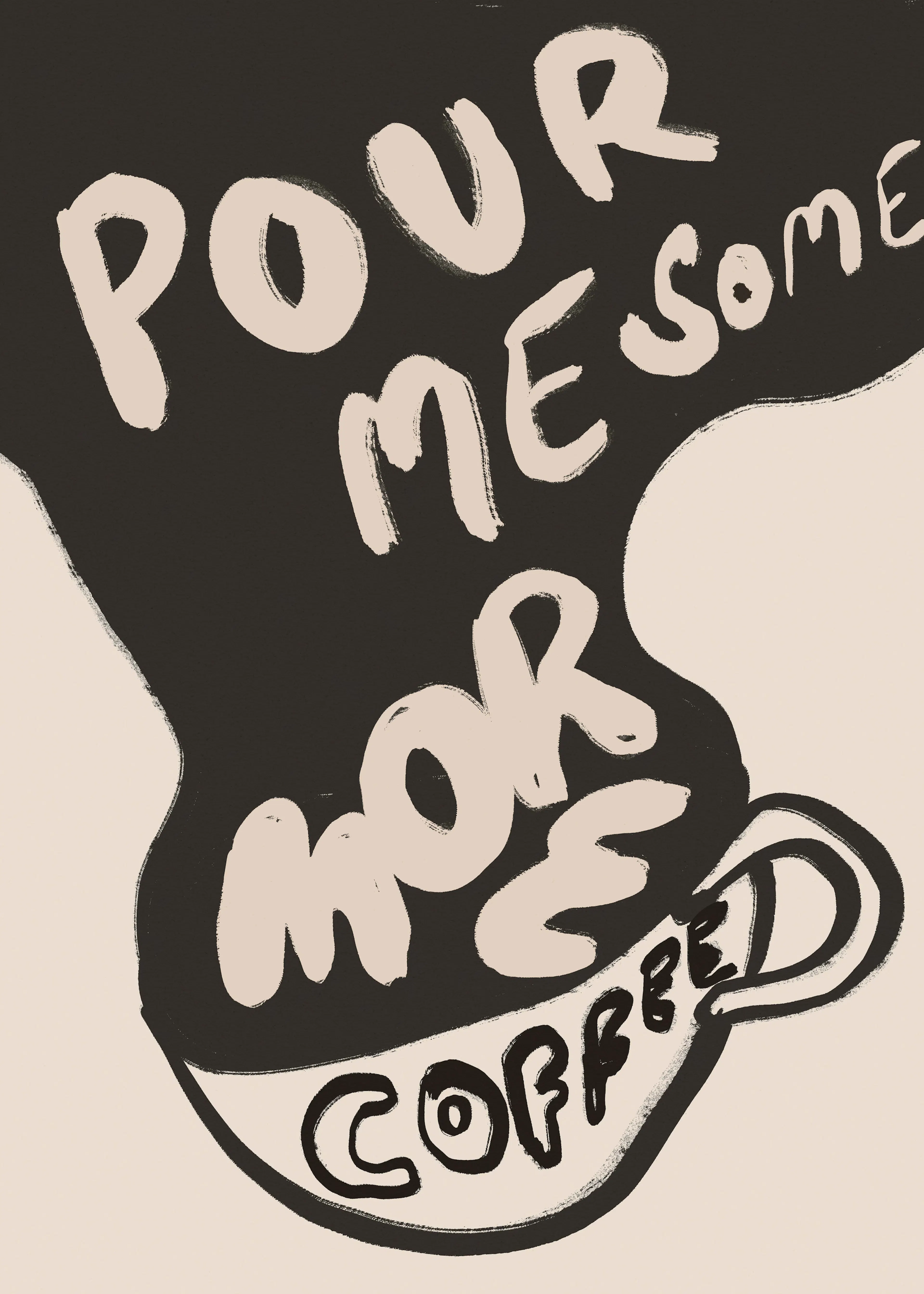 Treechild - Morecoffee Coffee Art Poster 0
