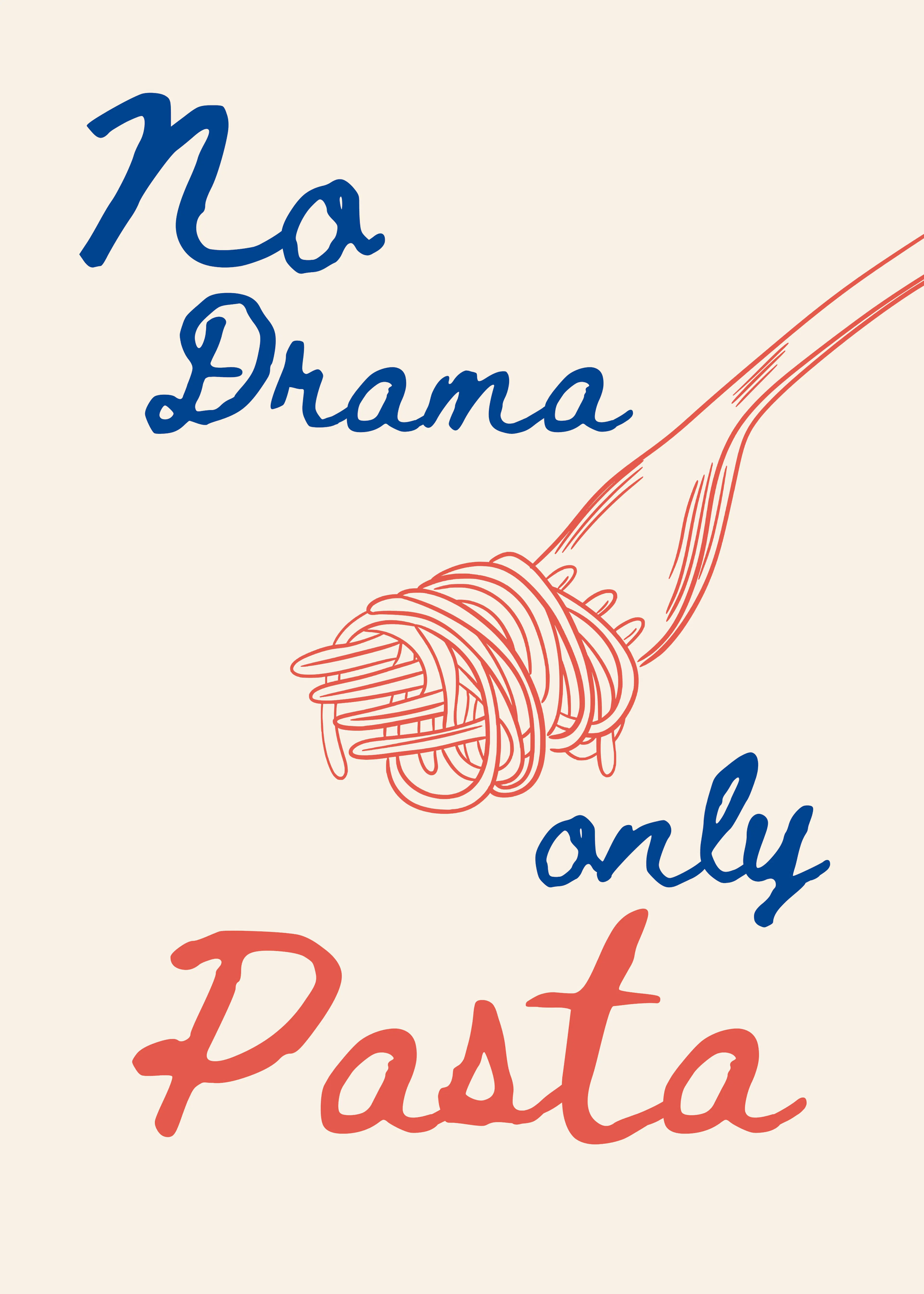 Ohkimiko - Inget Drama Bara Pasta Poster 0