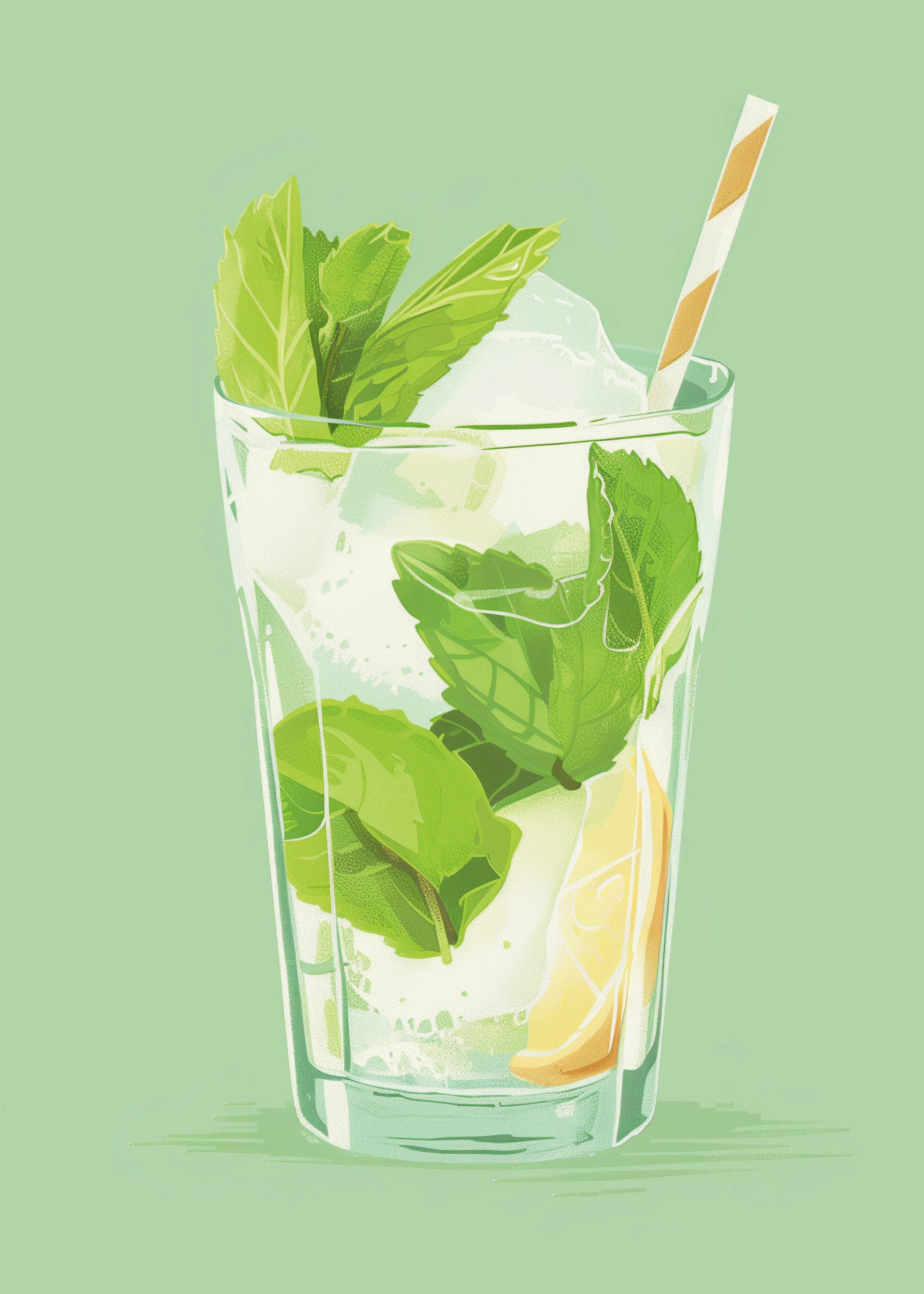 Jolly and Dash - Fresh Mojito Cocktail Print 0