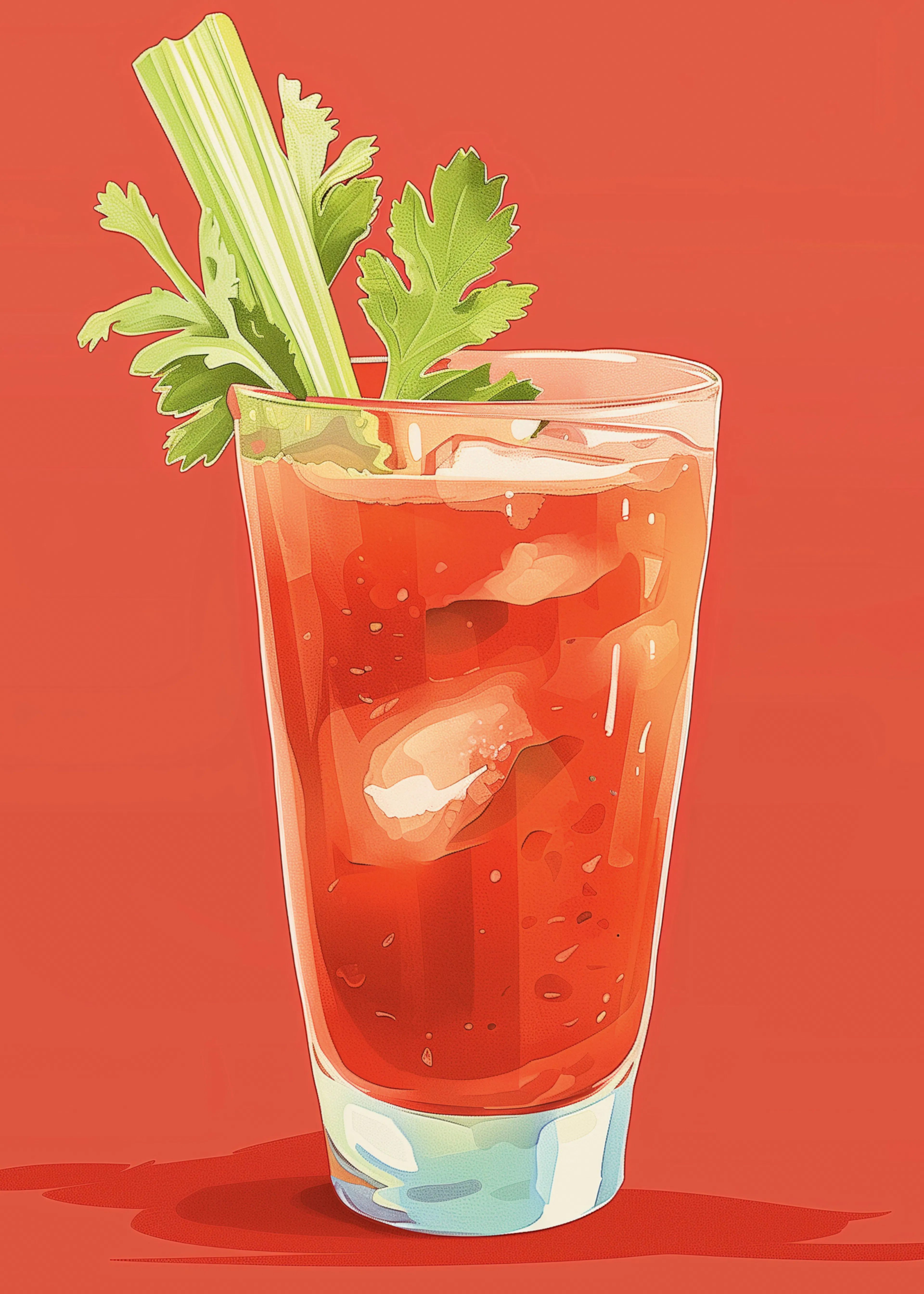 Jolly and Dash - Refreshing Bloody Mary Print 0