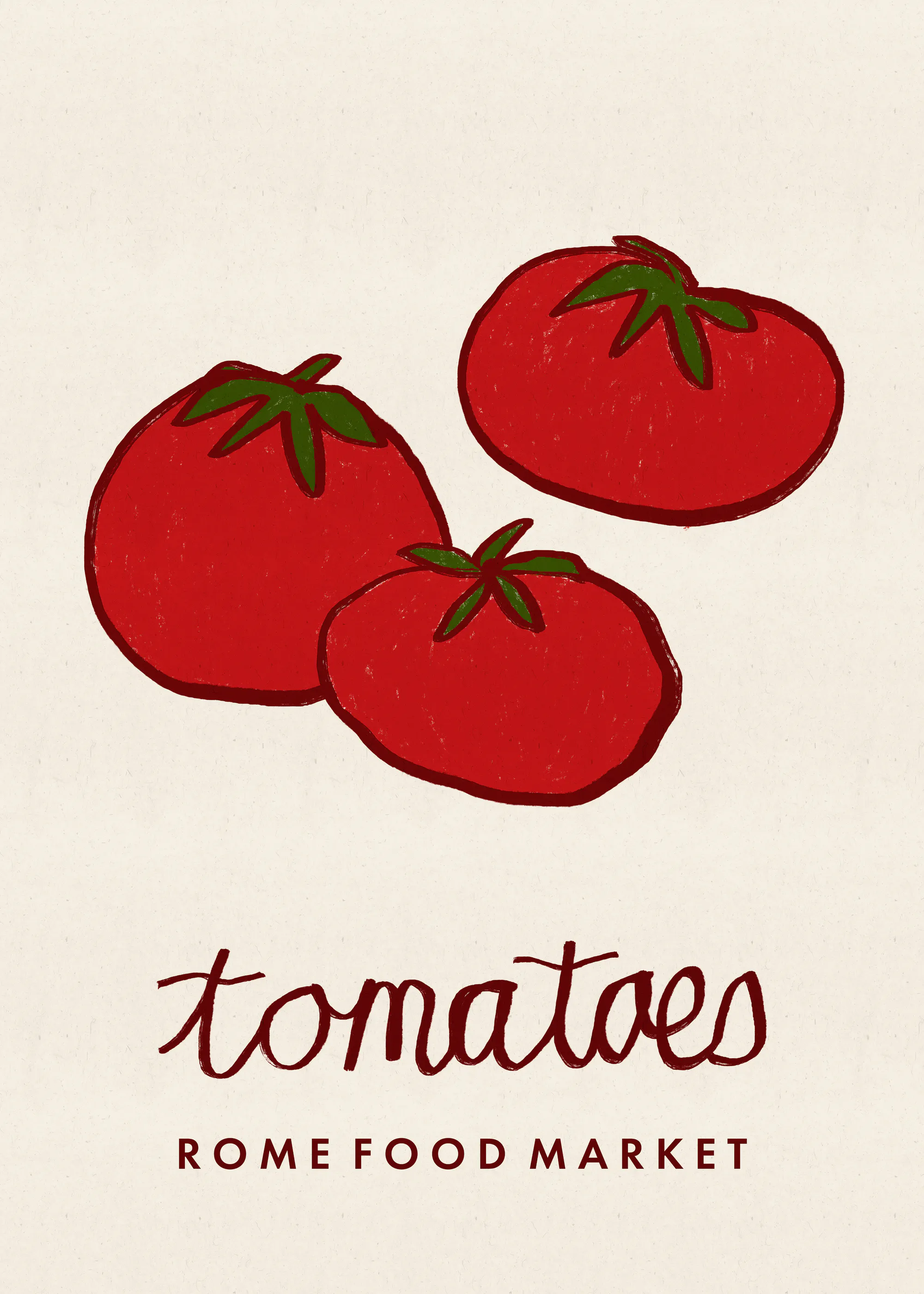 Dirkie Nell - Fresh Market Tomatoes Poster 0
