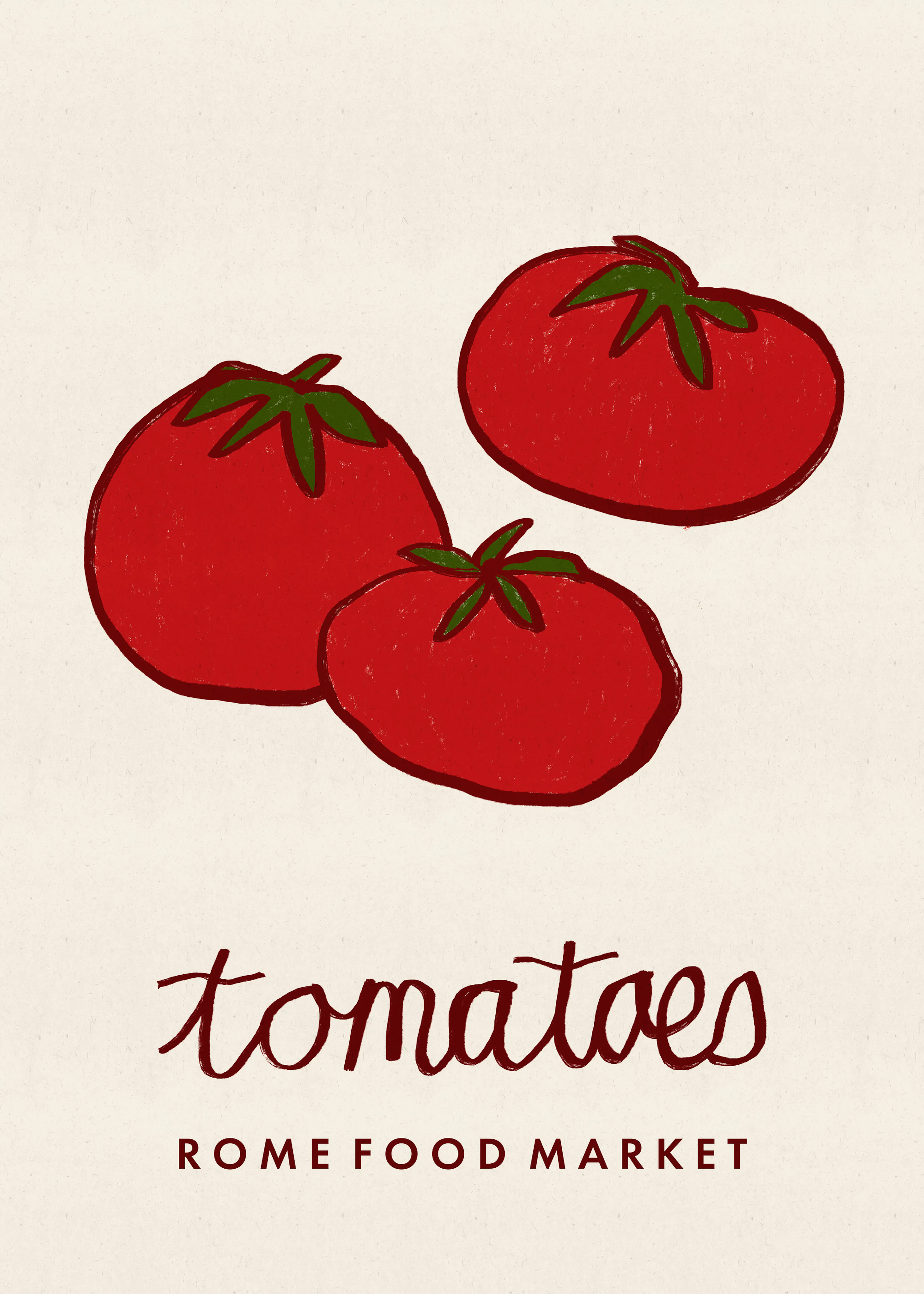 Dirkie Nell - Fresh Market Tomatoes Poster 0
