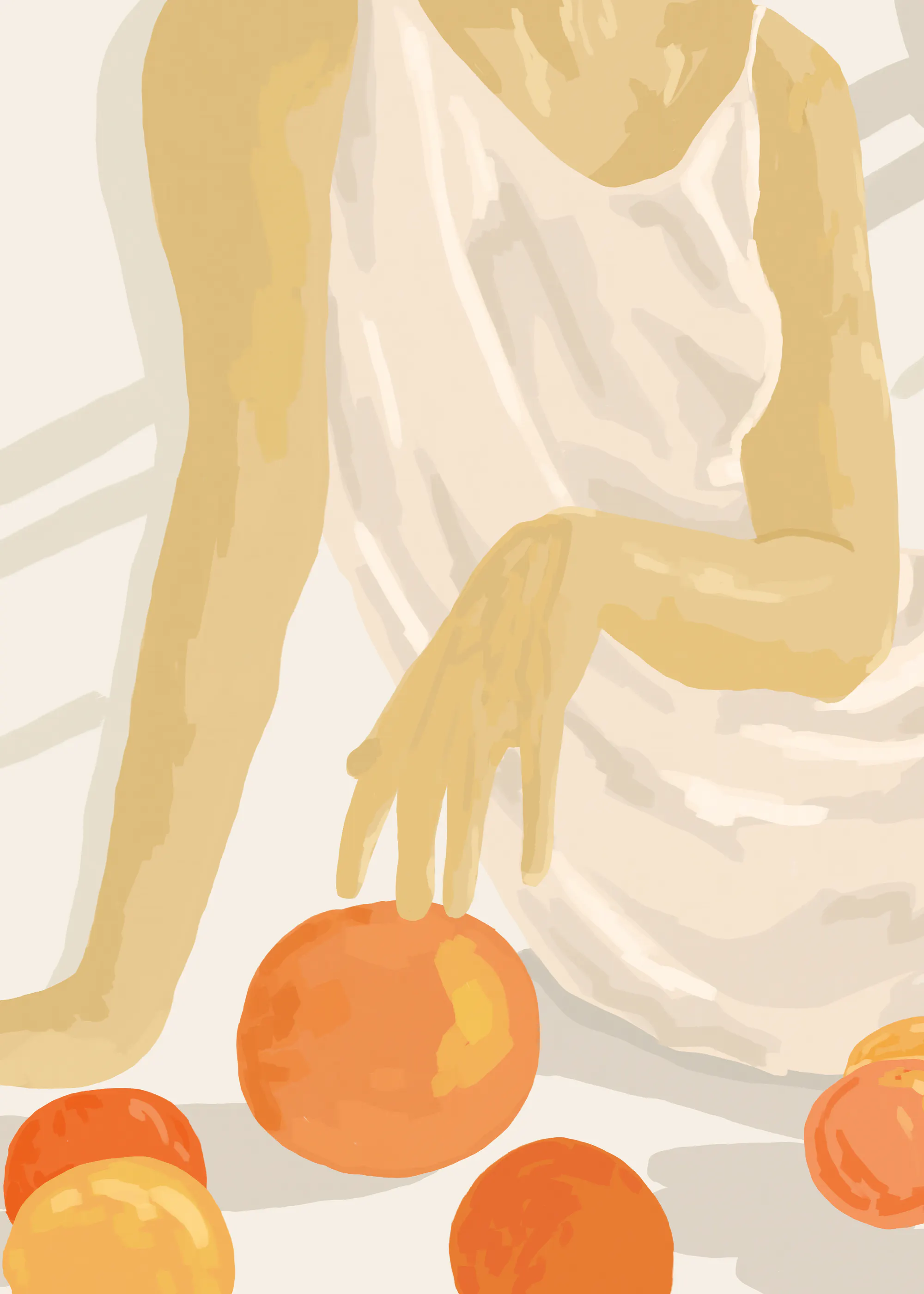 Kintsugi99 - Varmt Citrus Moment Plakat 0