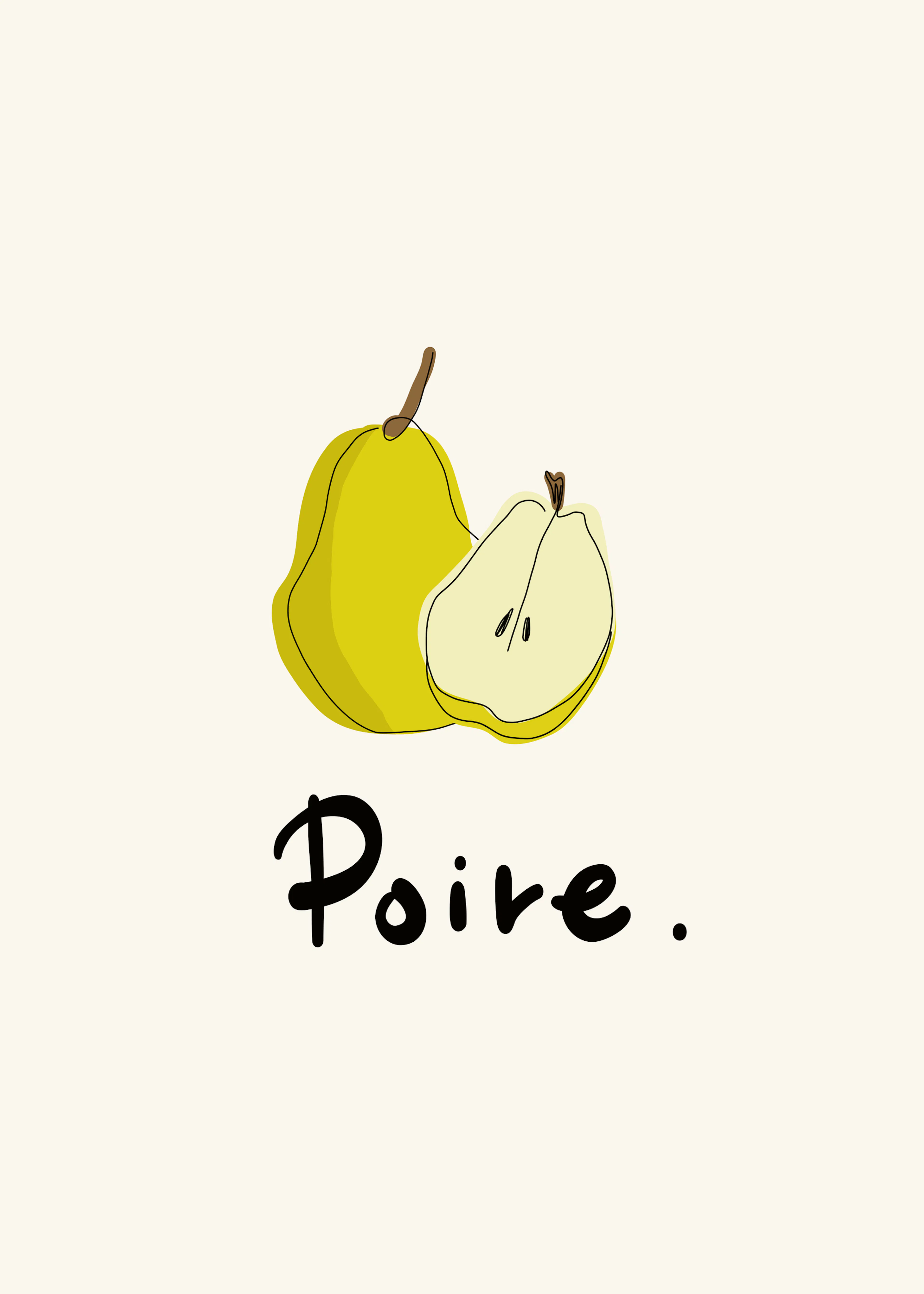 Rio Soléy - Fresh Cut Pear Poster 0