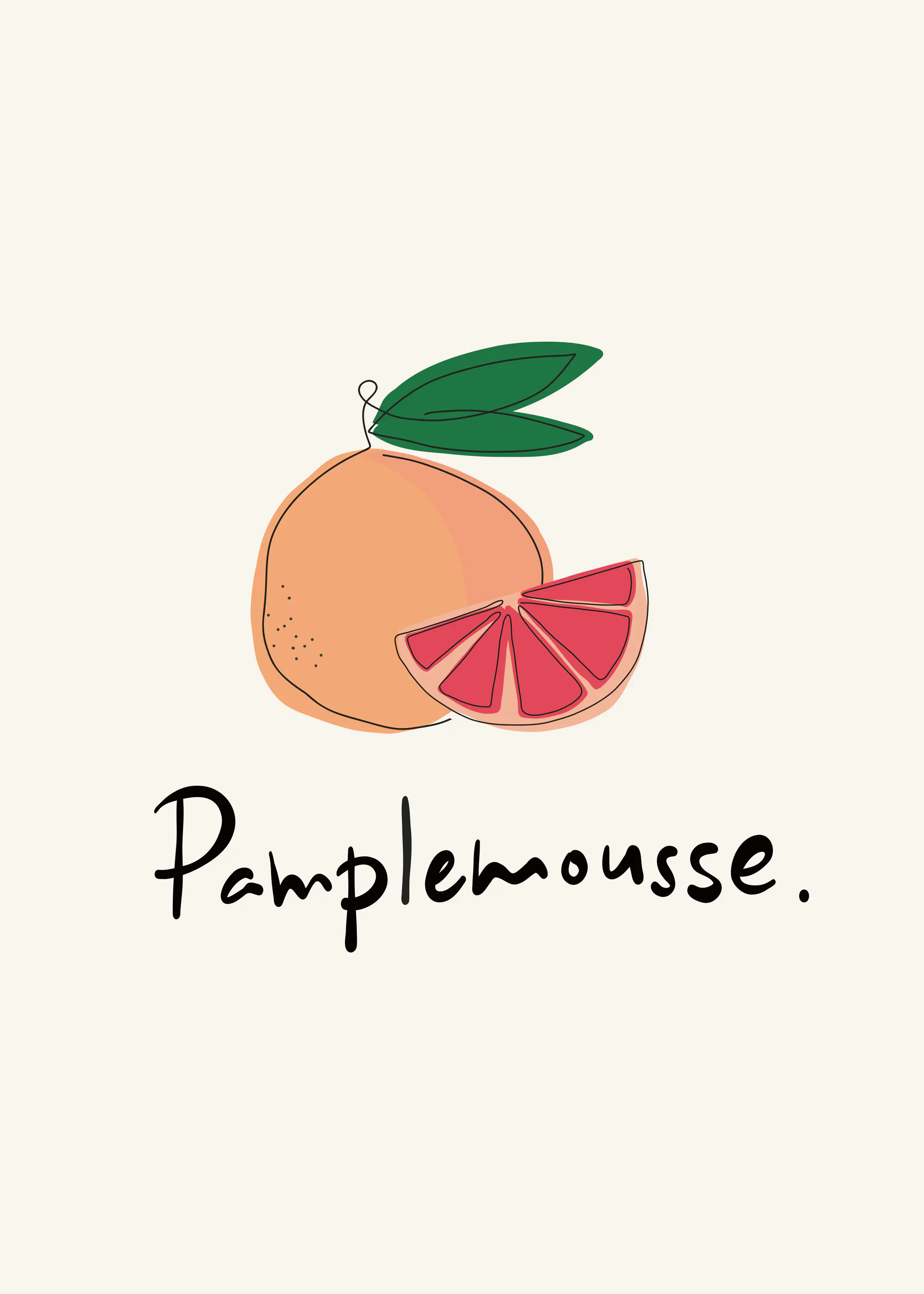 Rio Soléy - Pamplemousse Fresh Citrus Print 0