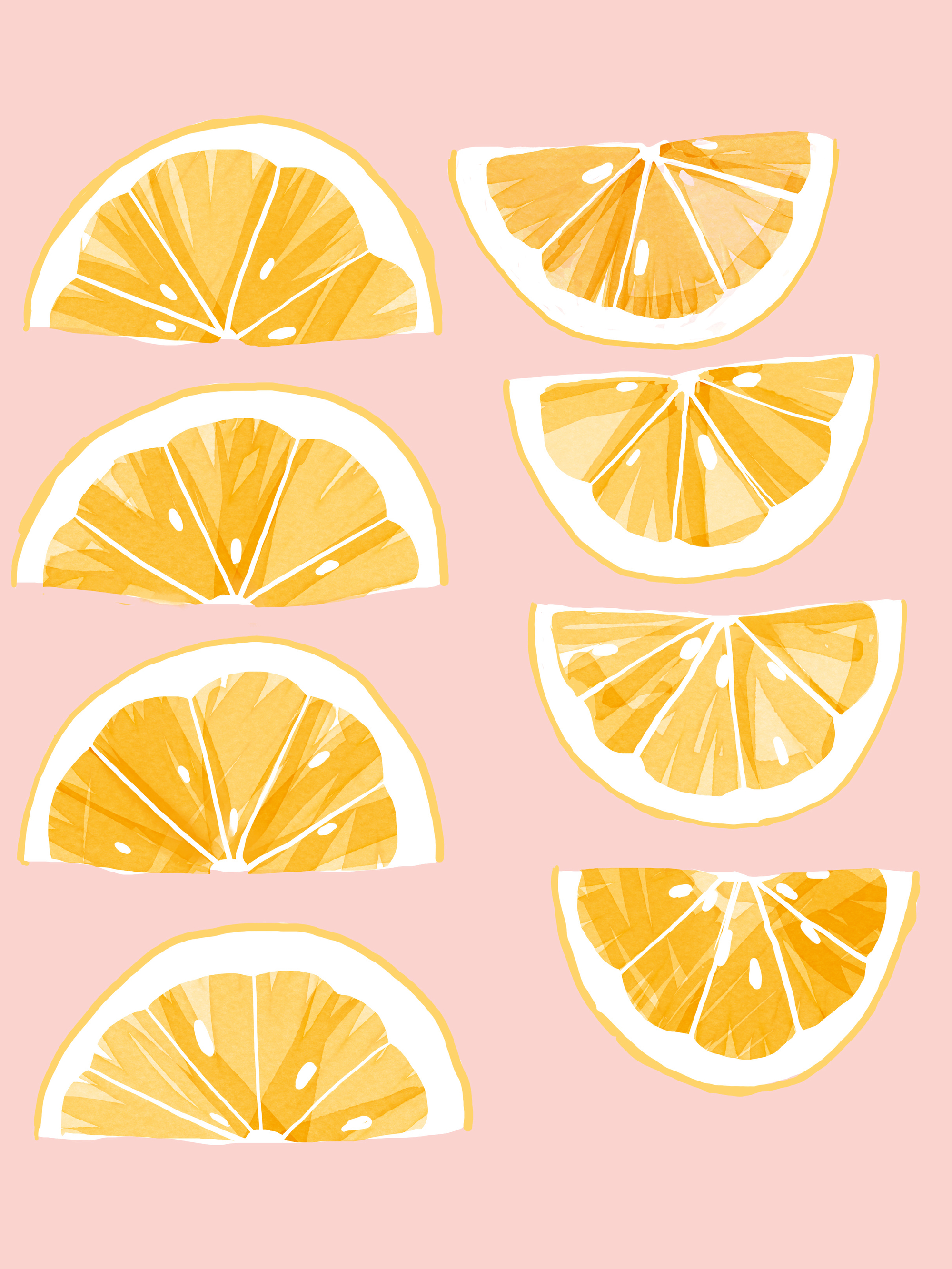 Katie O'Shea - Sliced Lemons Poster | Poster Store CA