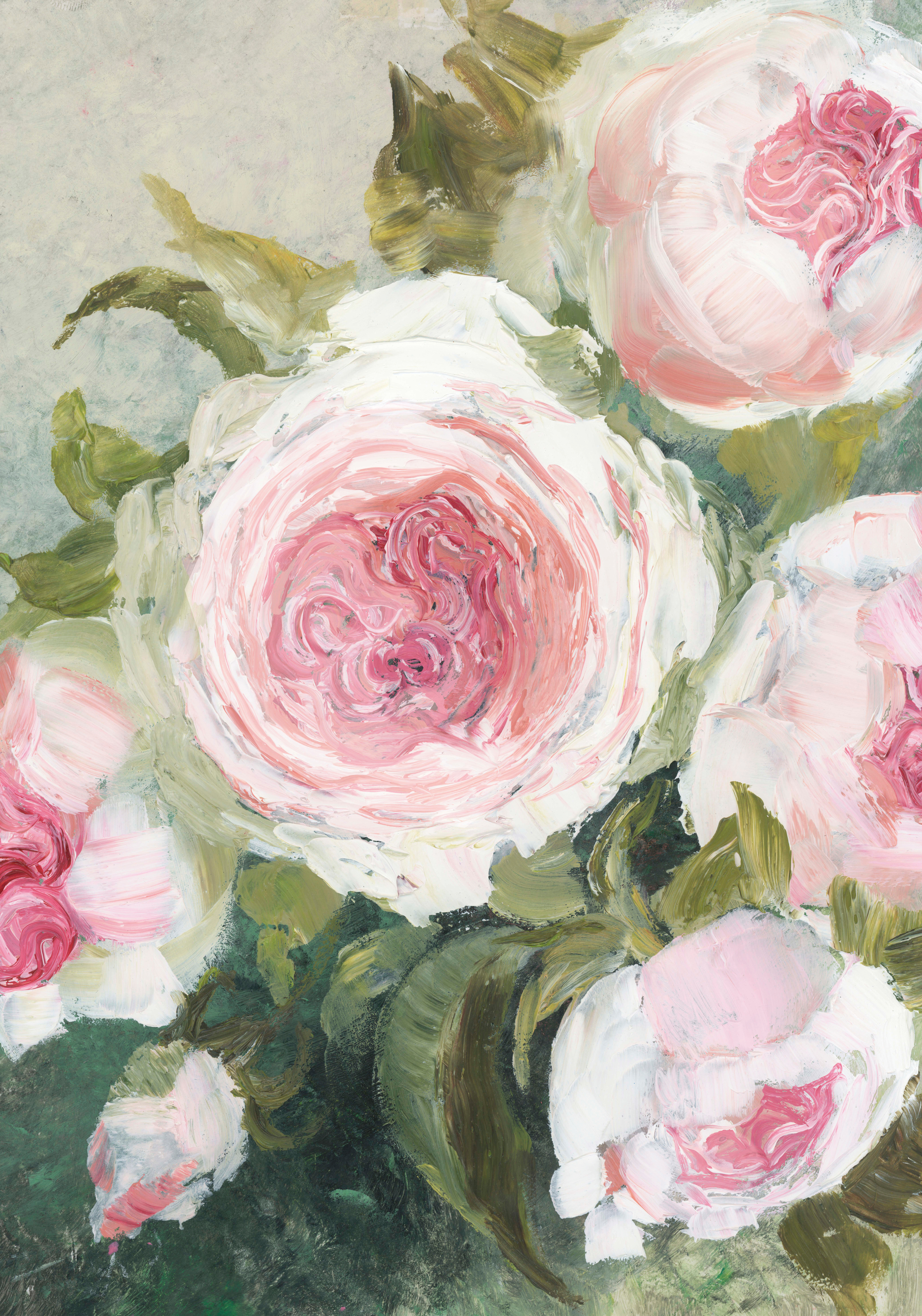 Rosana Laiz Blursbyai - Soft Pink Roses Poster
