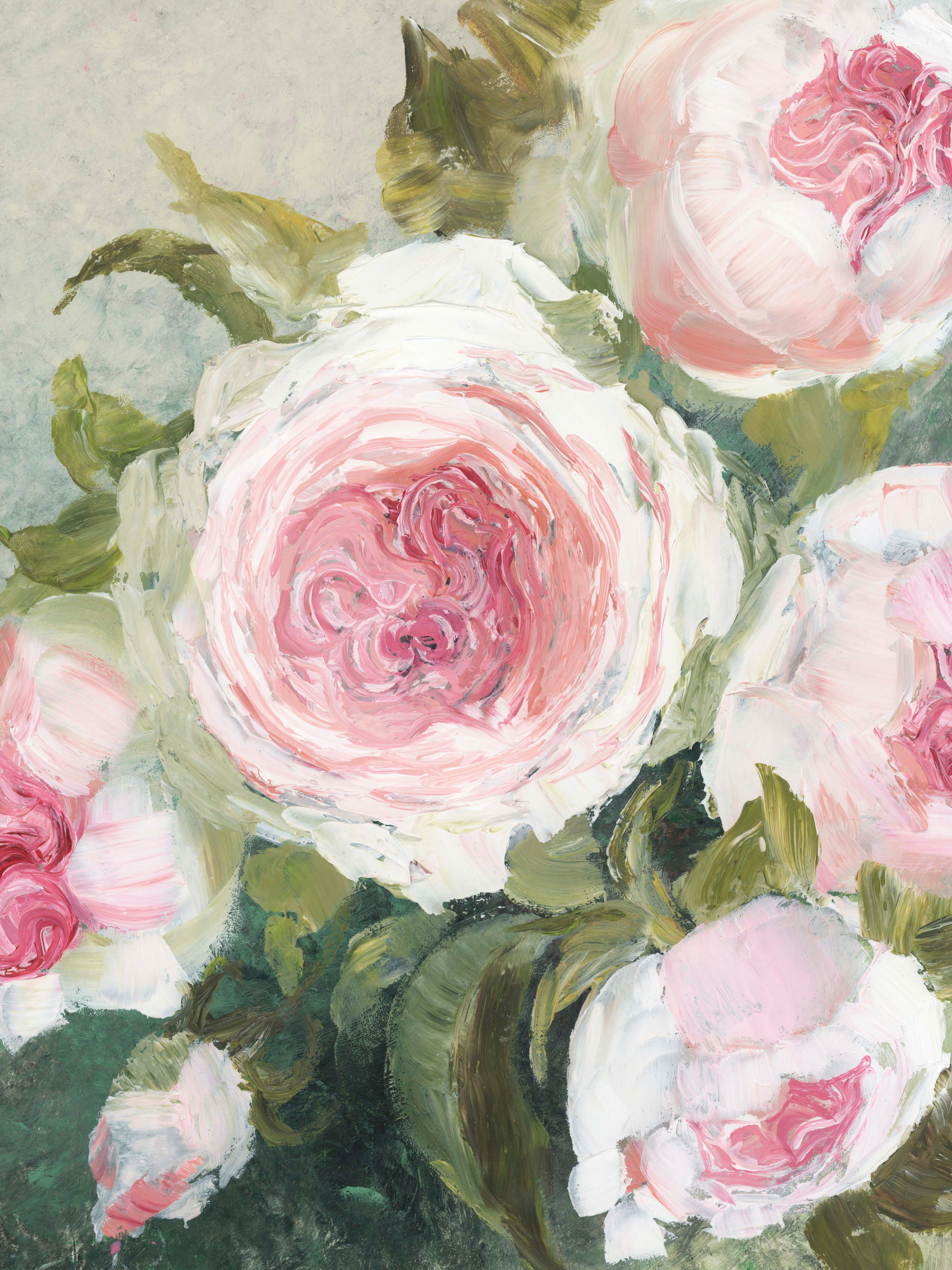 Rosana Laiz Blursbyai - Soft Pink Roses Poster