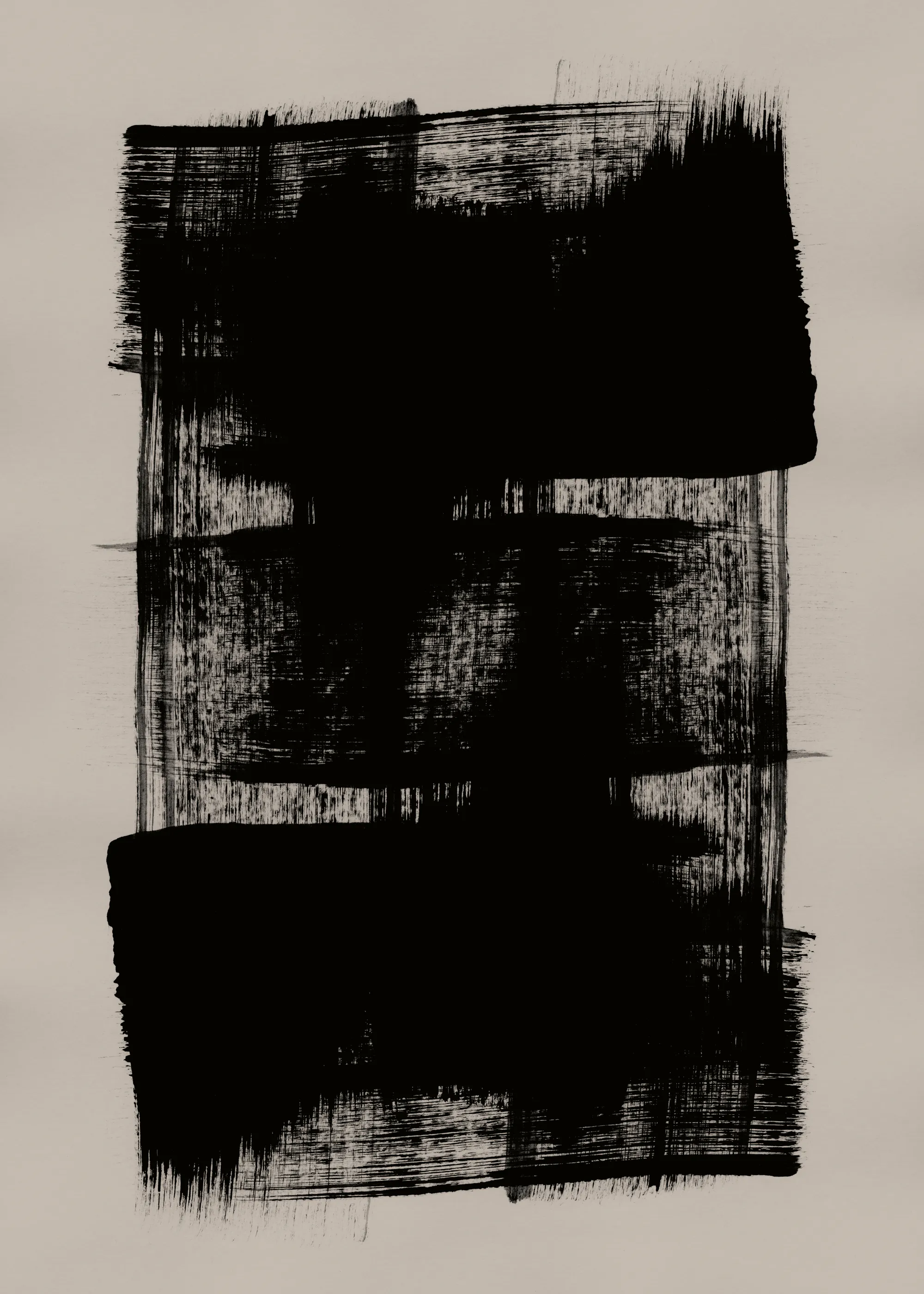 Mareike Böhmer - Abstract Brush Strokes 180Y Print 0