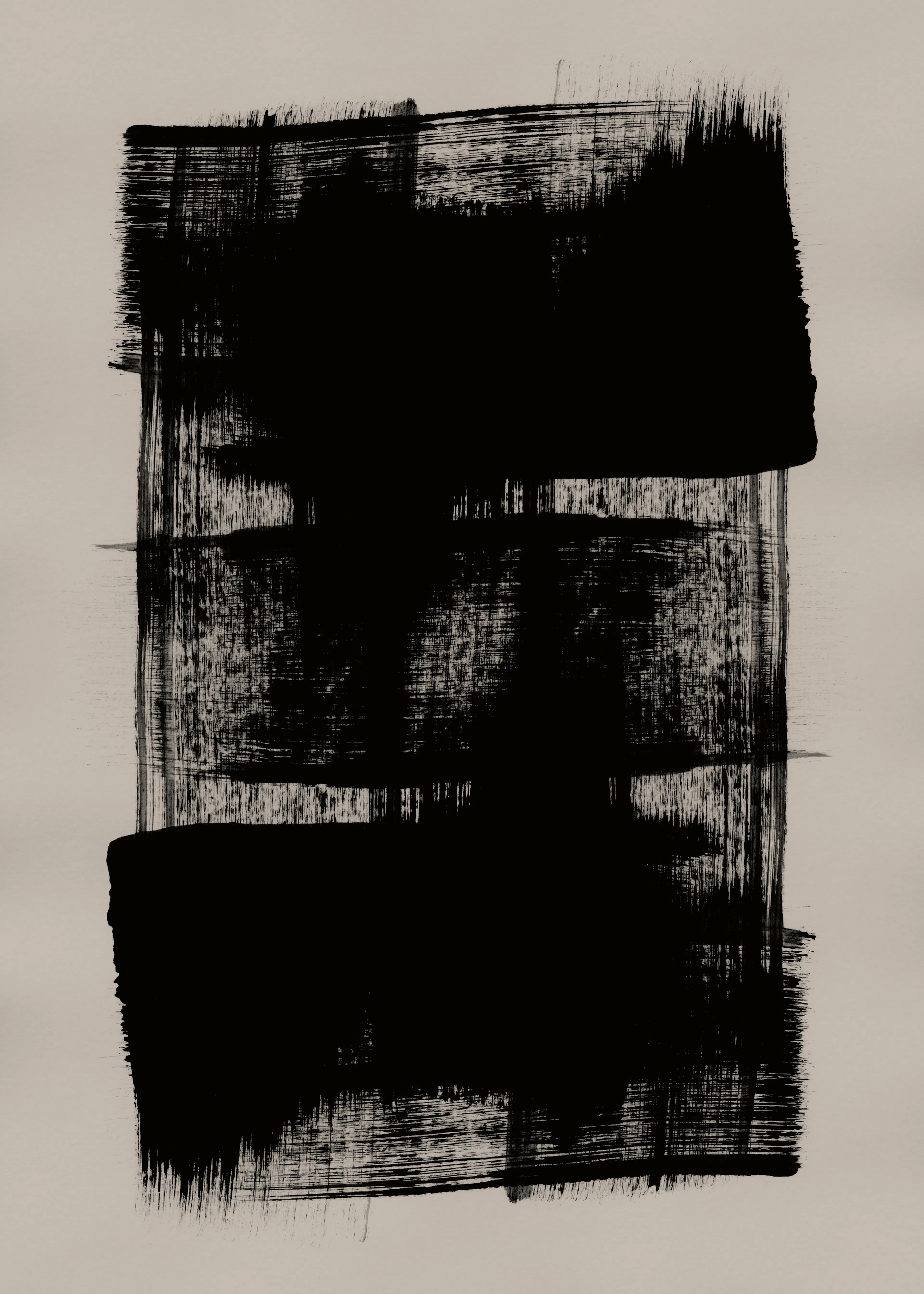 Mareike Böhmer - Abstract Brush Strokes 180Y Print 0