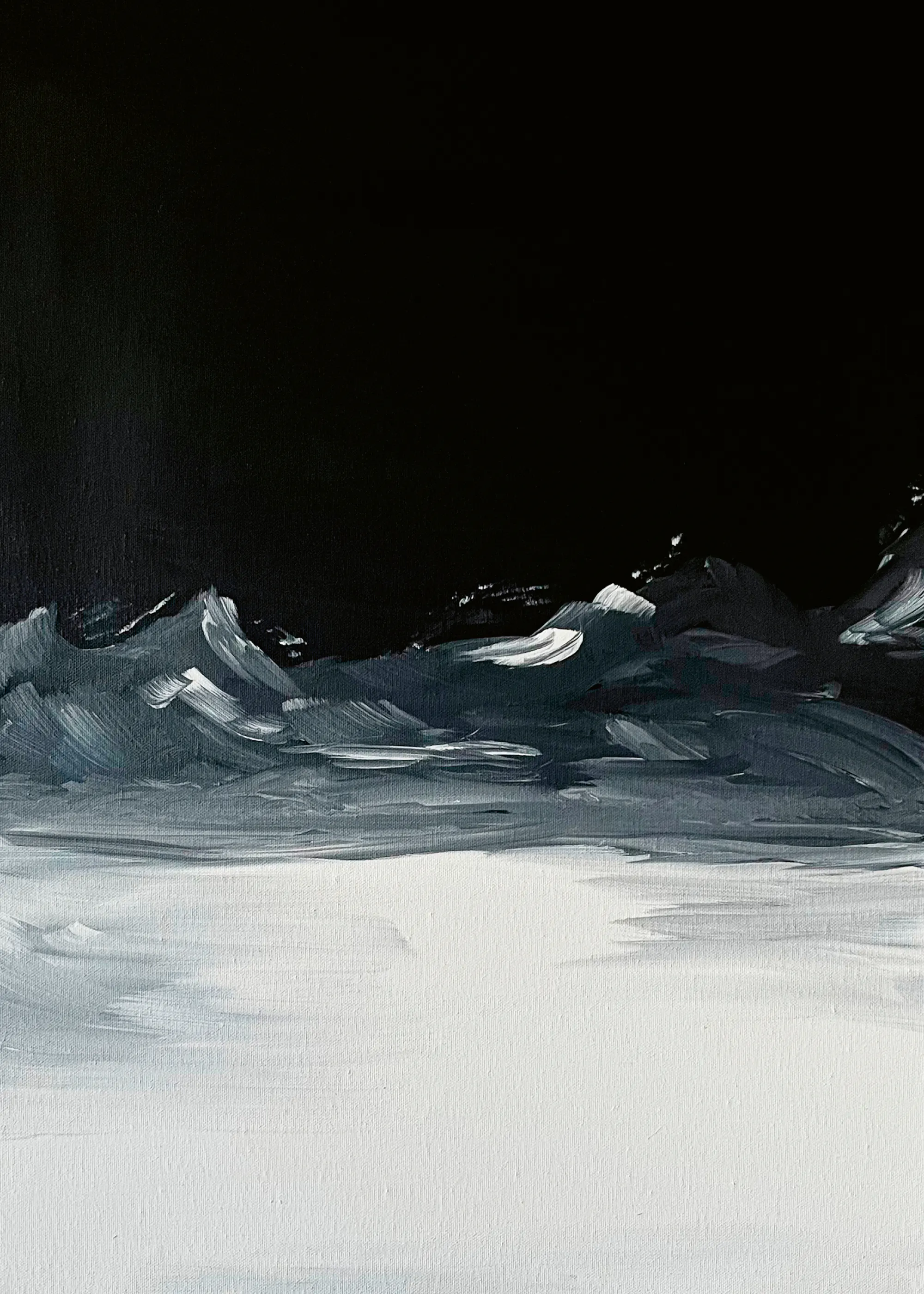Soniya Vijayakumar - Stark Winter Mountains Poster 0